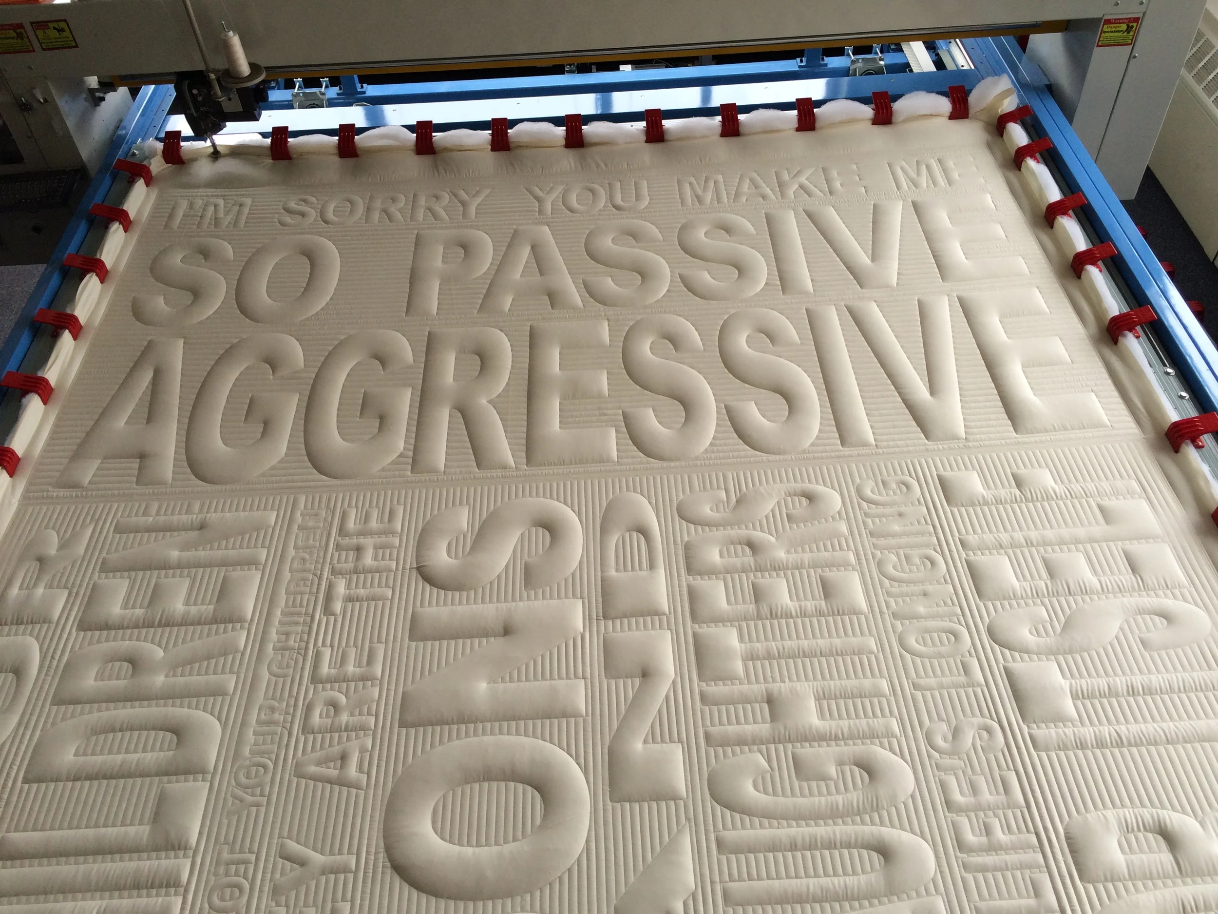 New Custom Word Quilts For Sale Now! Have a clever Idea? Get a special deal!