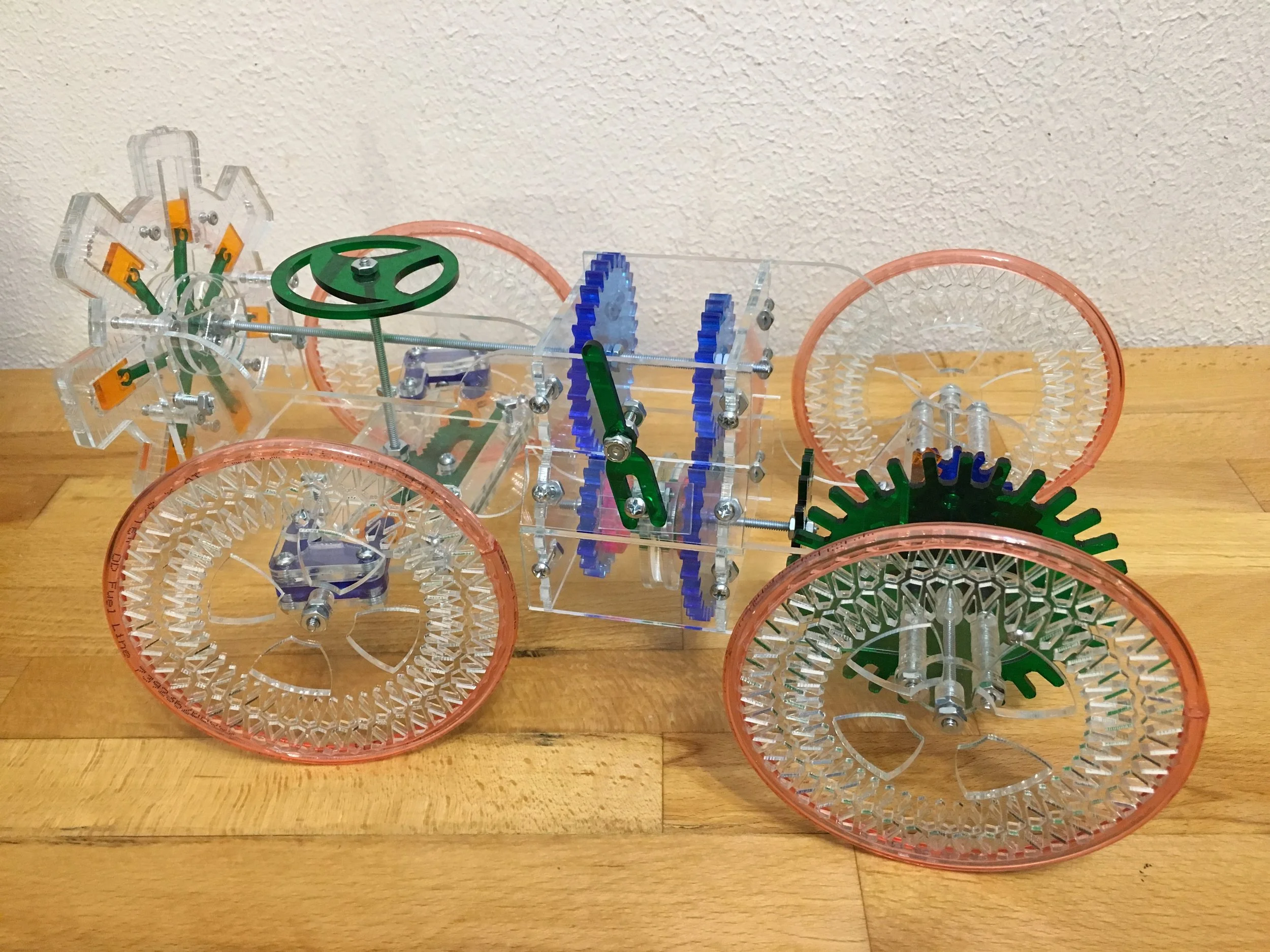 V2 Mechanical Gif Car