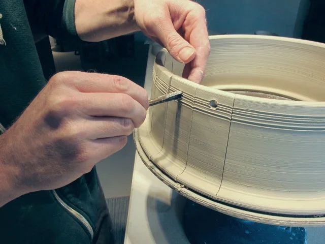 Cut a Hole to Hang Tile By