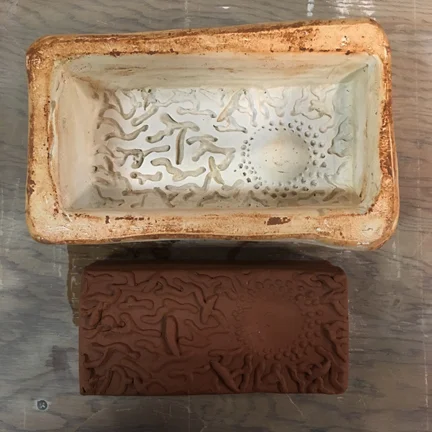 Brick from mold