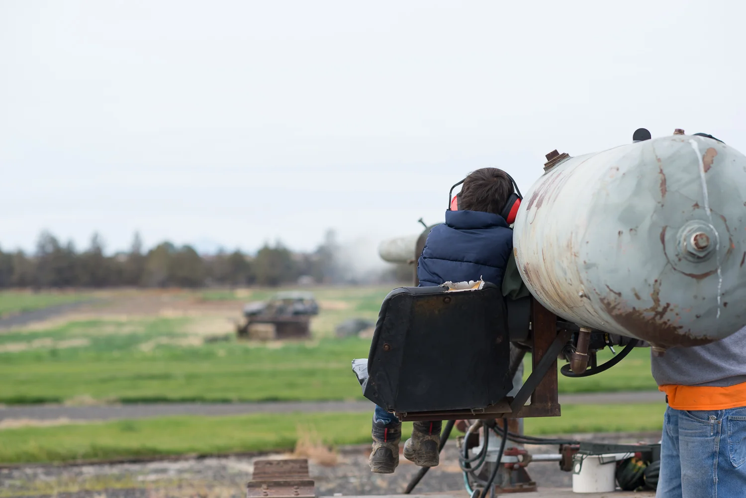 Probably the pumpkin cannon was a highlight for my kiddos.
