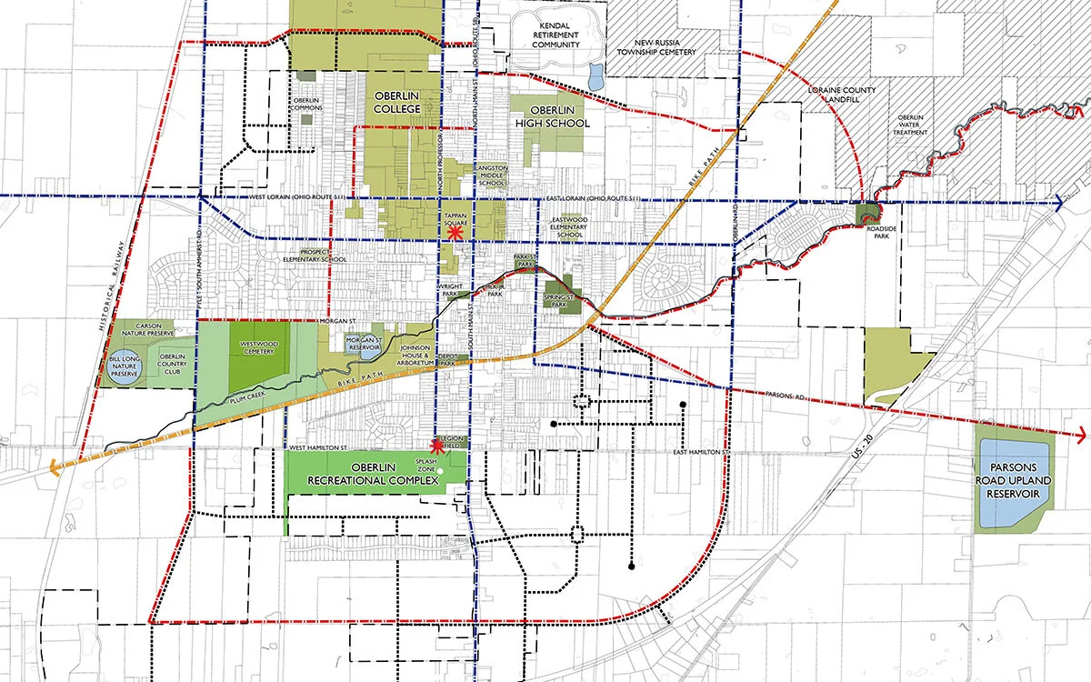 Oberlin Recreation & Parks Strategic Master Plan — POD design