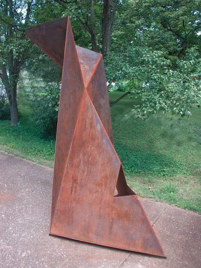 Edward Belbusti, Water Source, Steel, 10’ x 6’ x 8’