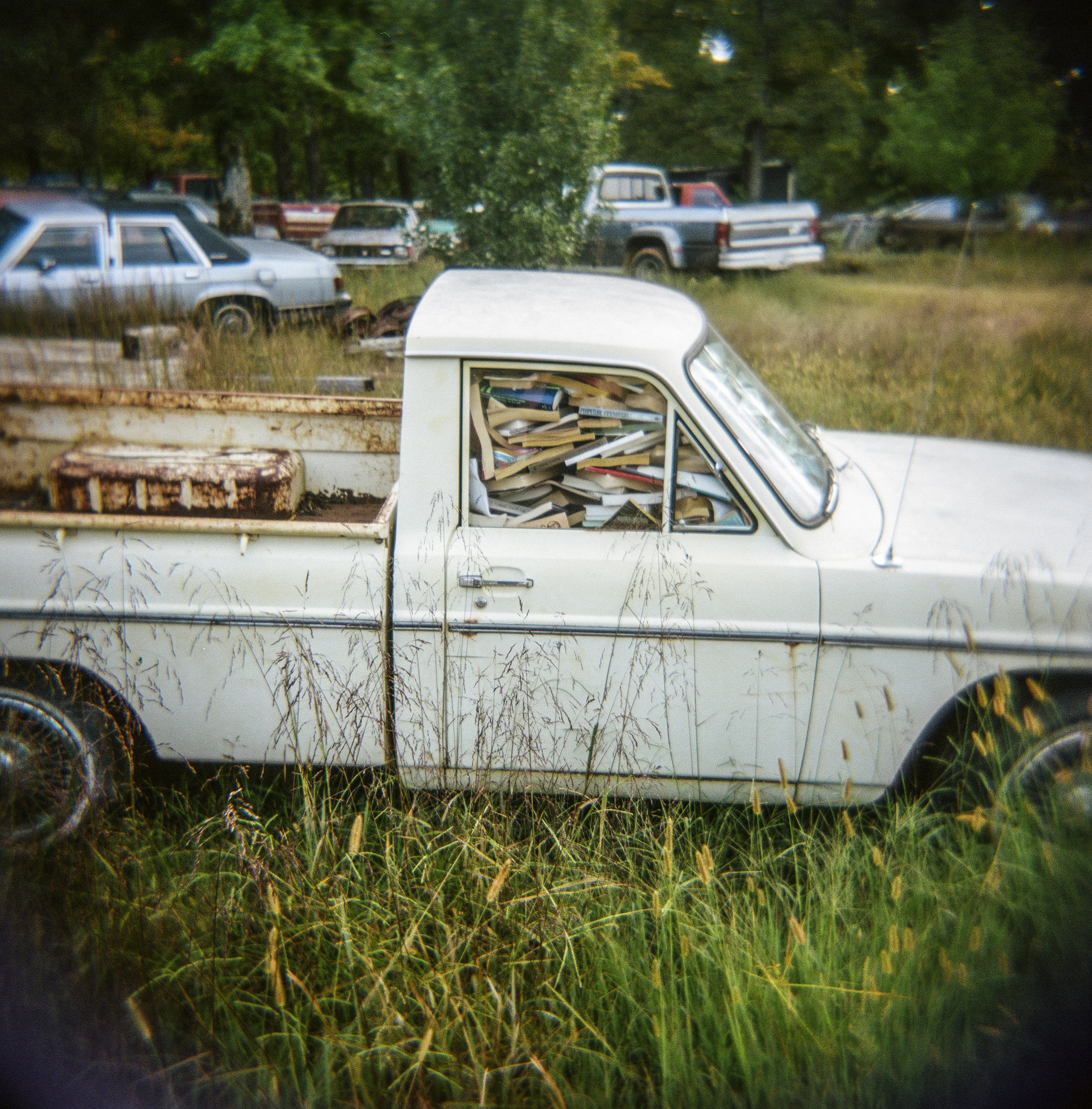 "Humphreys Co, Junkyard Bookmobile, Hwy 13" ©Jerry Park