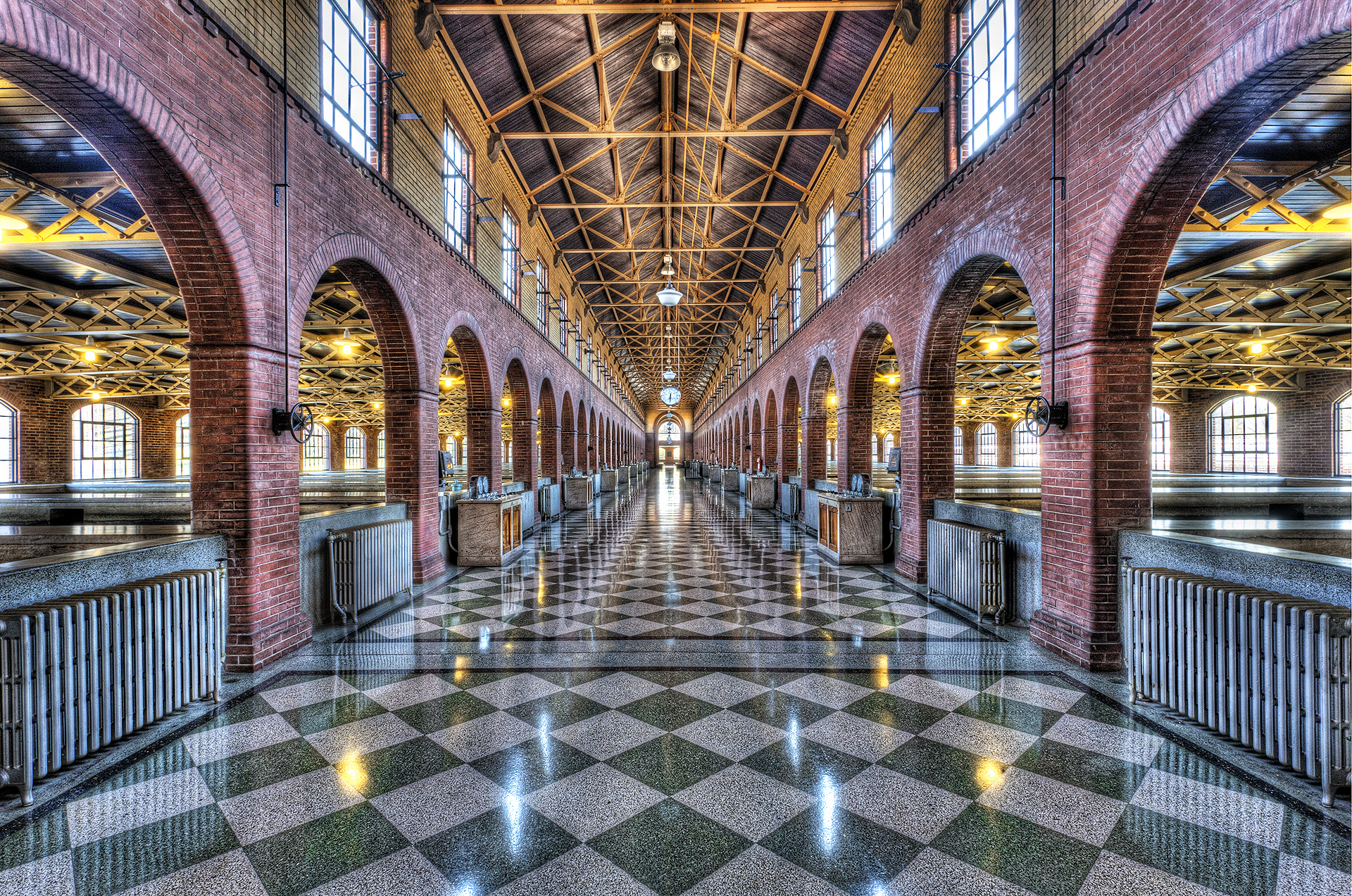 Omohundro Water Filtration Building