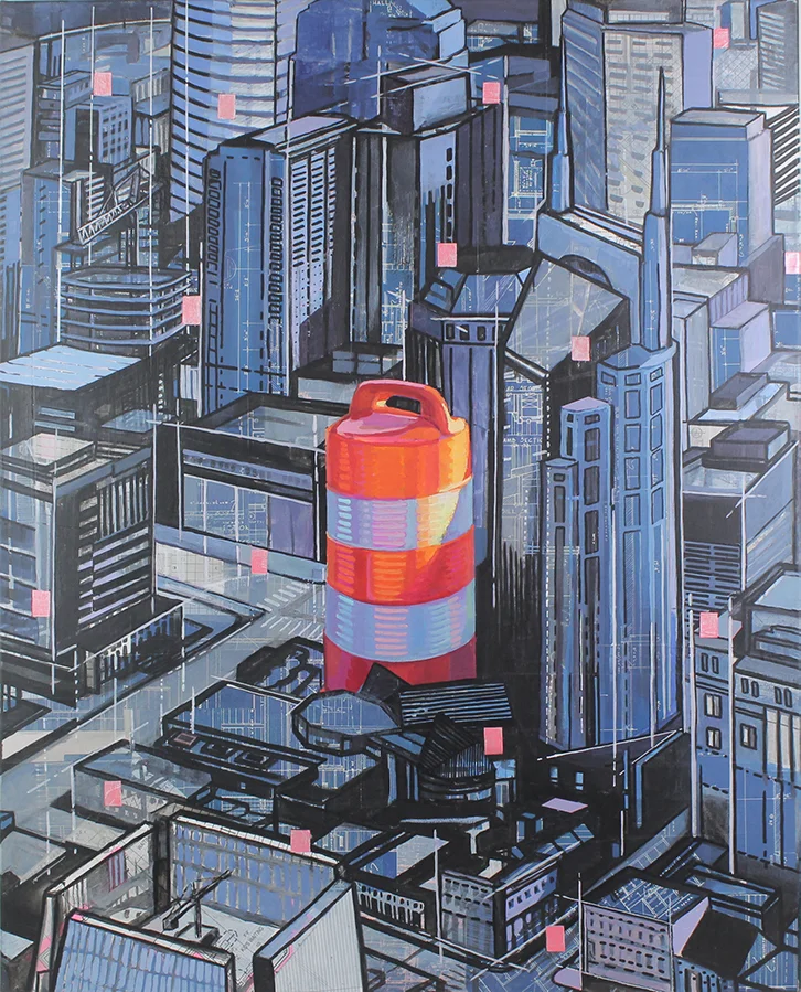 City with Foundations
