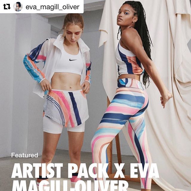 Have you seen our debut show with Eva Magill-Oliver yet? Fun fact: @Nike announced last month an upcoming partnership with Eva to design for their artist athletic wear line. Congrats, Eva! đ« Visit us at The Arts Company before April 25th to experience #CHROMA and Evaâs meditative collages inspired by nature.
______________________________________________
#Repost @eva_magill_oliver with @get_repost
ă»ă»ă»
Honored, humbled and so excited to announce this artist pack collaboration with @nike @nikewomen ! I am thrilled to be a part of this unique and dynamic collection. It was released worldwide March 1st. Iâll be sharing more about this collaboration through out the month. Thanks to everyone at Nike who I worked with on this project. I love how everything turned out and I hope you will too. Thank you Nike!! đ„đ„đ„ #inspiration #beauty #nike #nikerunning #nikewomen #artist #design