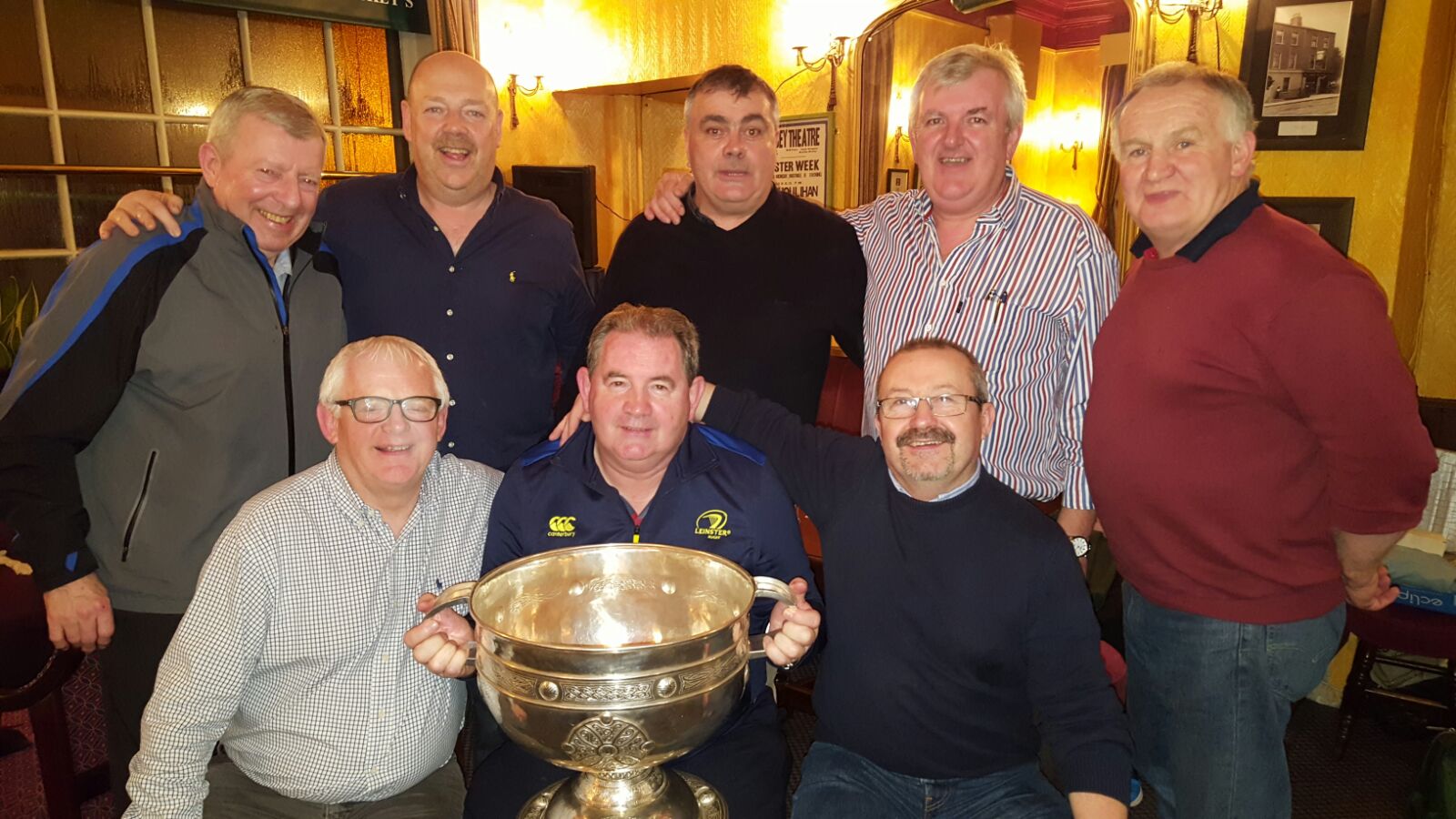Back; Peter Morely , TJ Farrelly, Mick O'Connell, Stephen Cumiskey, Tommy Naughton Front; John Coady, Sean Lee, Matt Cushen