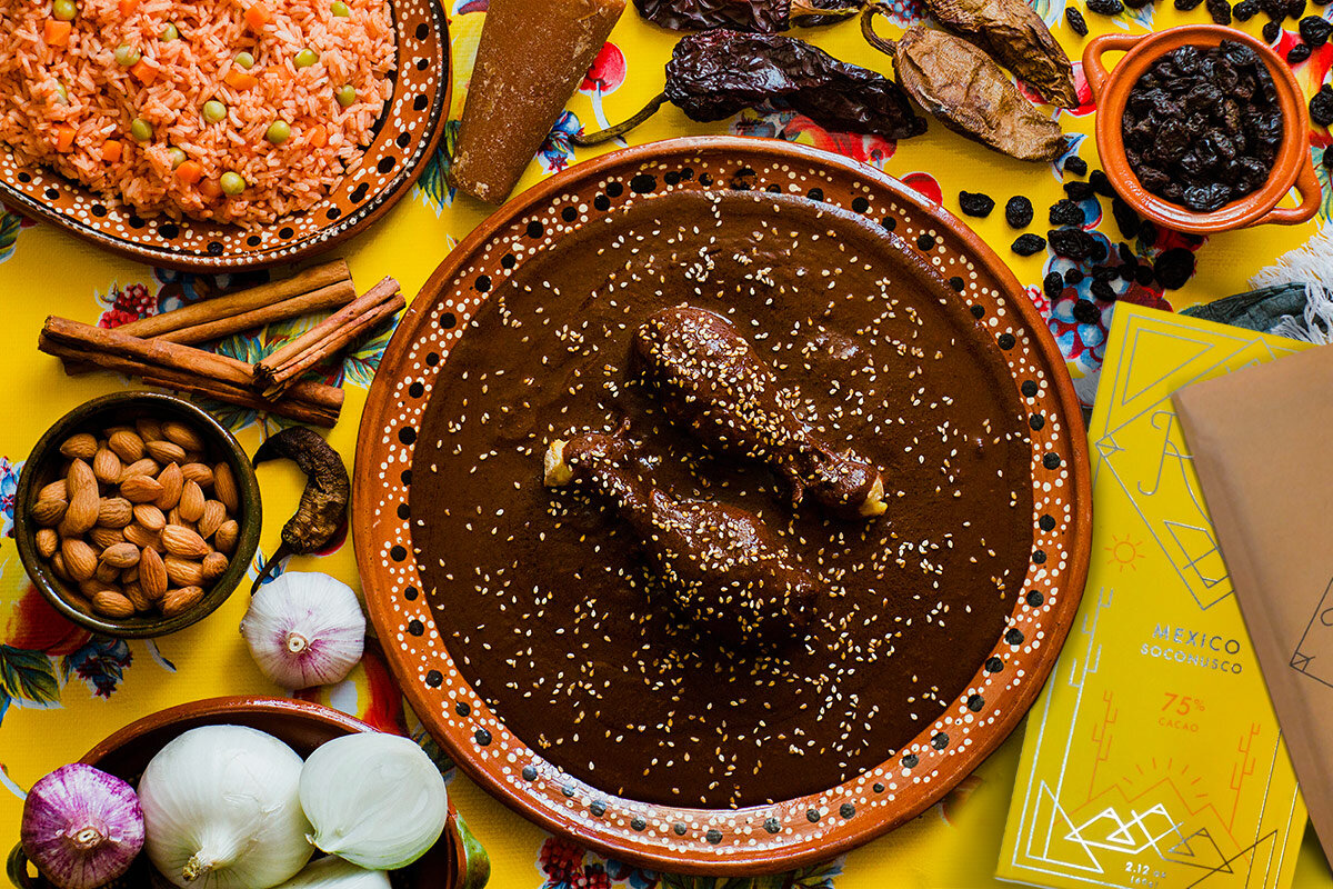 Ritual Recipes Mely Martinezs Mexico In My Kitchen Mole Poblano Ritual Chocolate