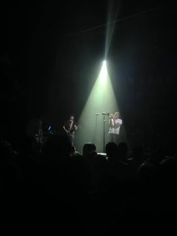 Trombone Shorty at House of Blues. &nbsp;Taken with my iPhone, while drinking. &nbsp;Trombone Shorty is talented, sexy, and possibly touring to your hometown. &nbsp;Check him out. &nbsp; 