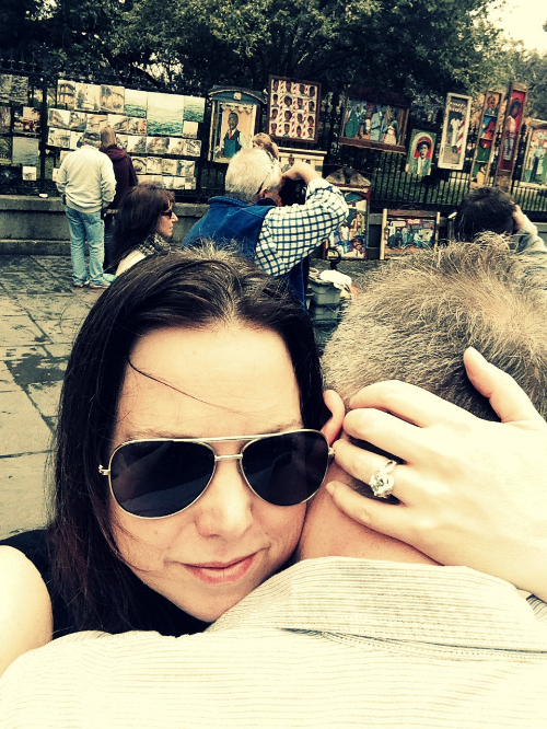 Jackson Square. &nbsp;I took this ridiculously gratuitous shot with my iPhone whilst burying the lede.