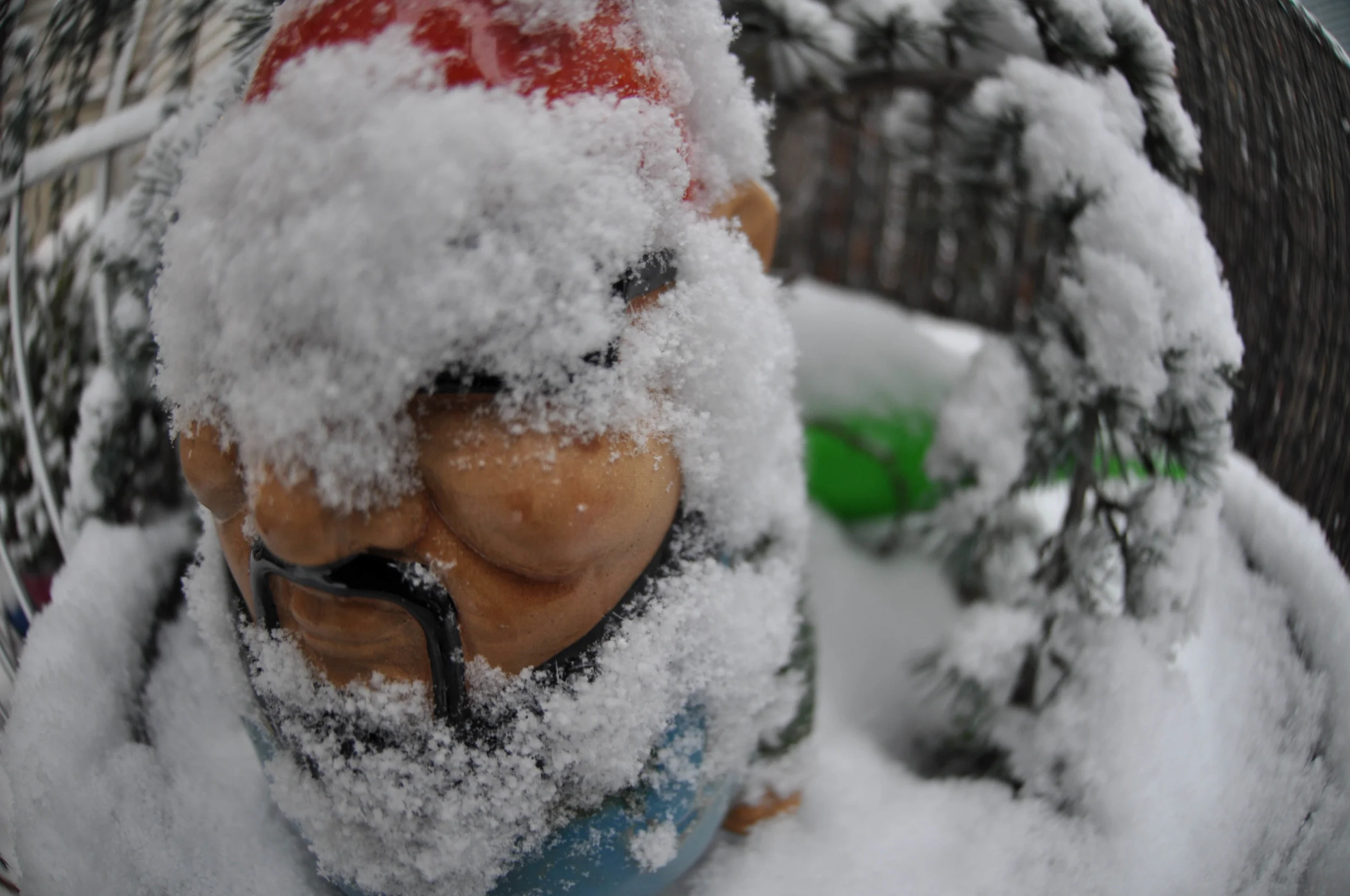 Should I take the yard gnome inside for the winter?
