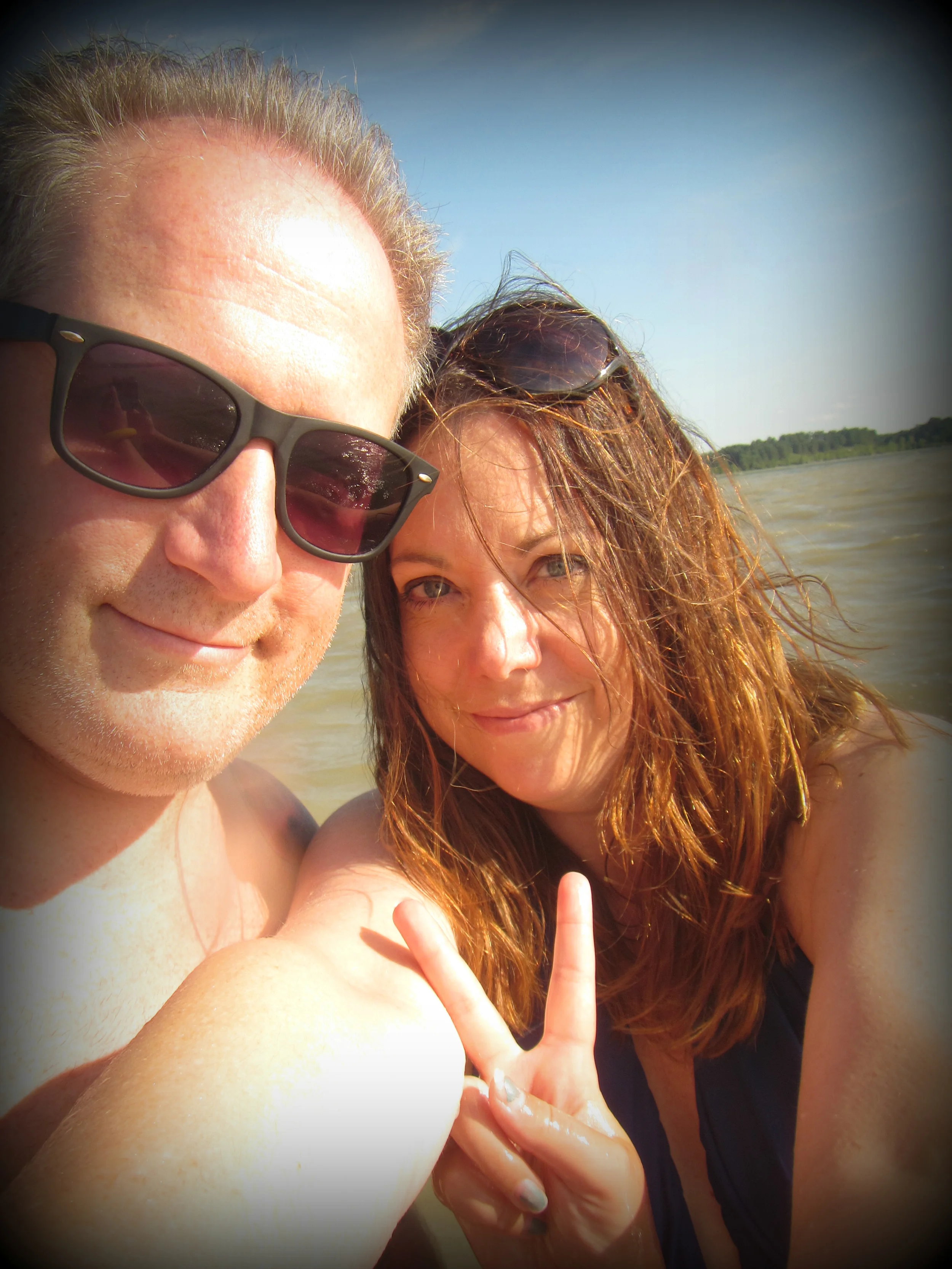 Unscathed by Champy, the Loch Nessian creature that lives in the lake.