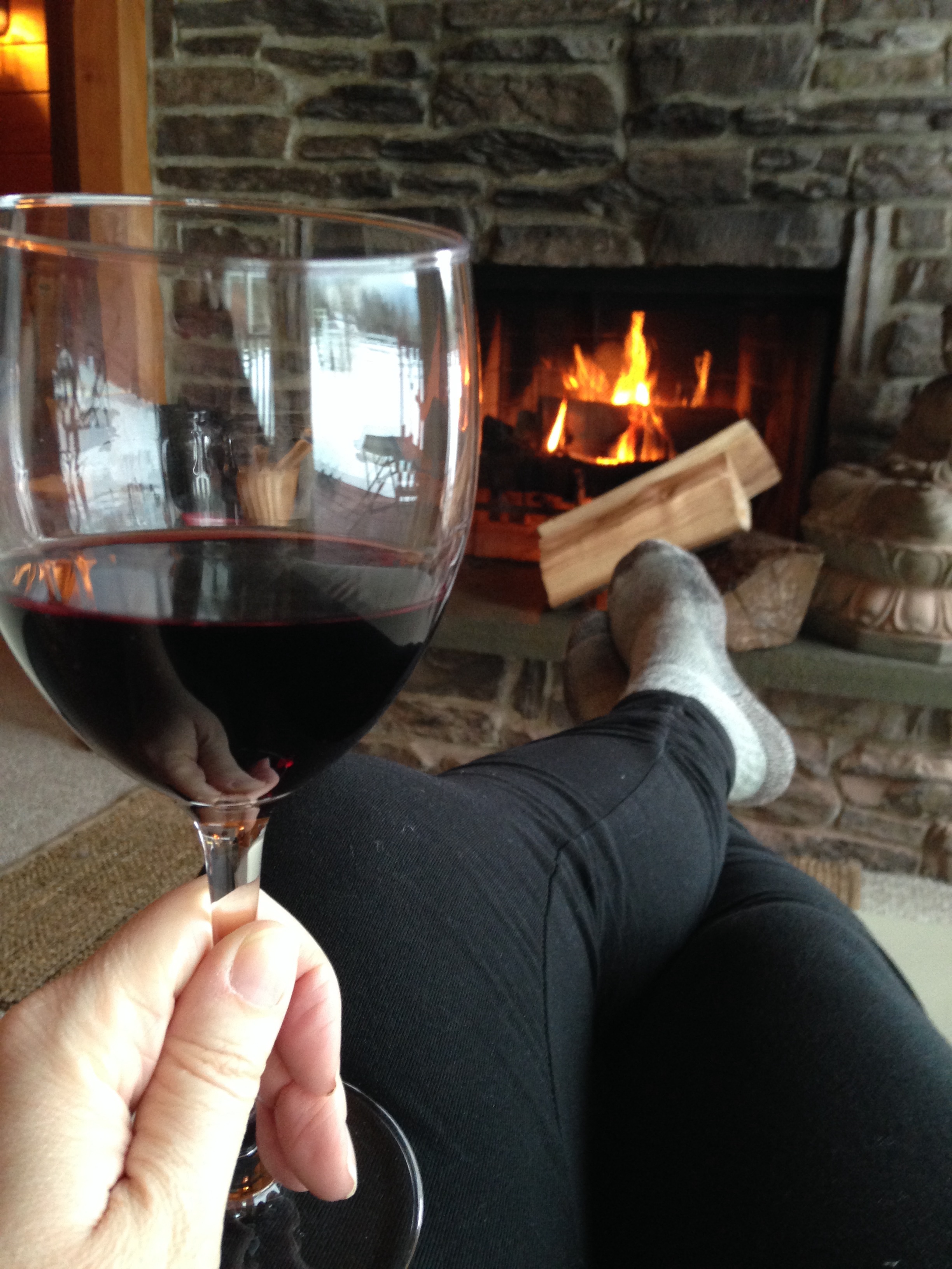 Taken with my iPhone while totally blissing out.