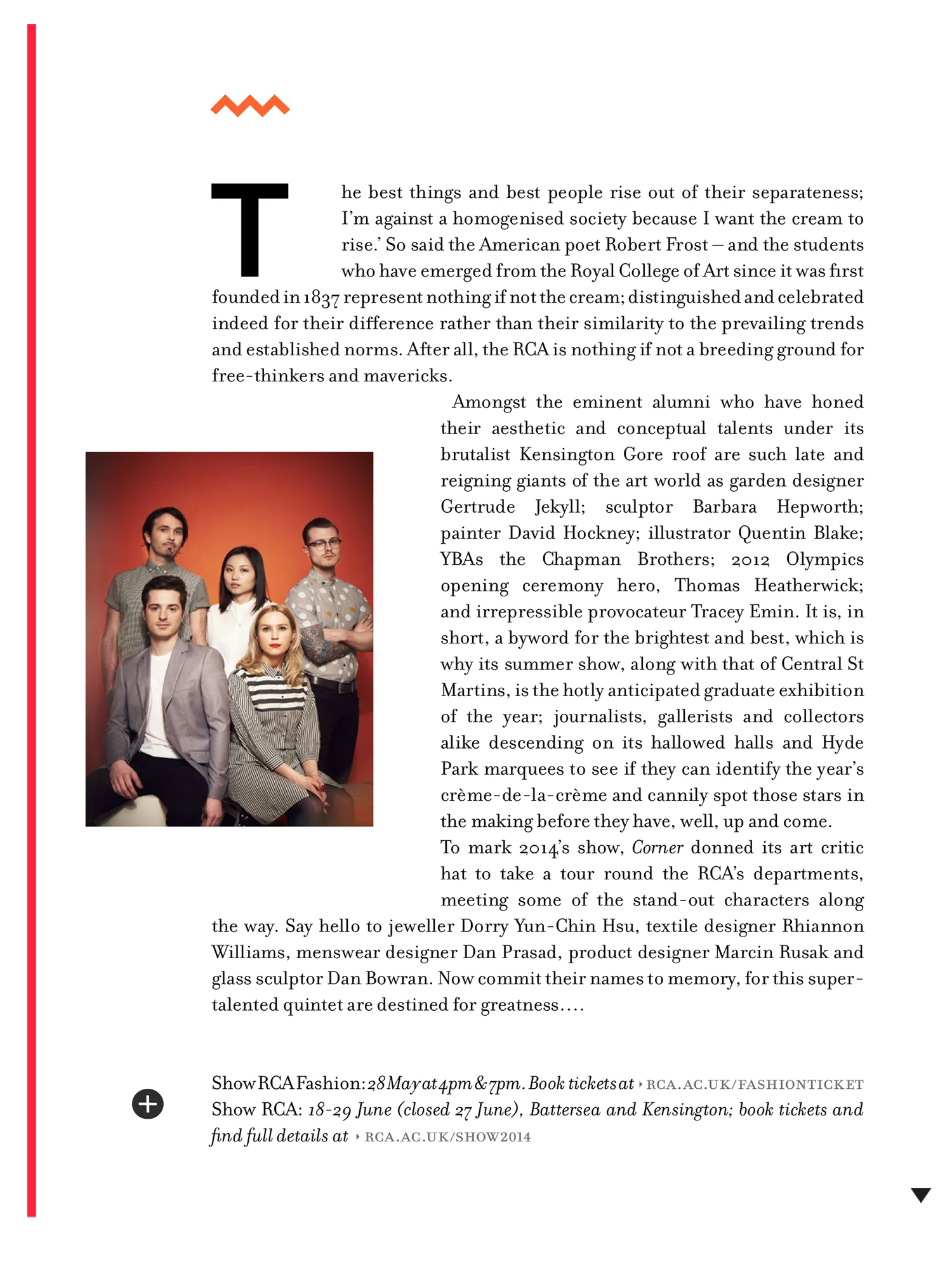 Corner Magazine, Issue 3, 2014
