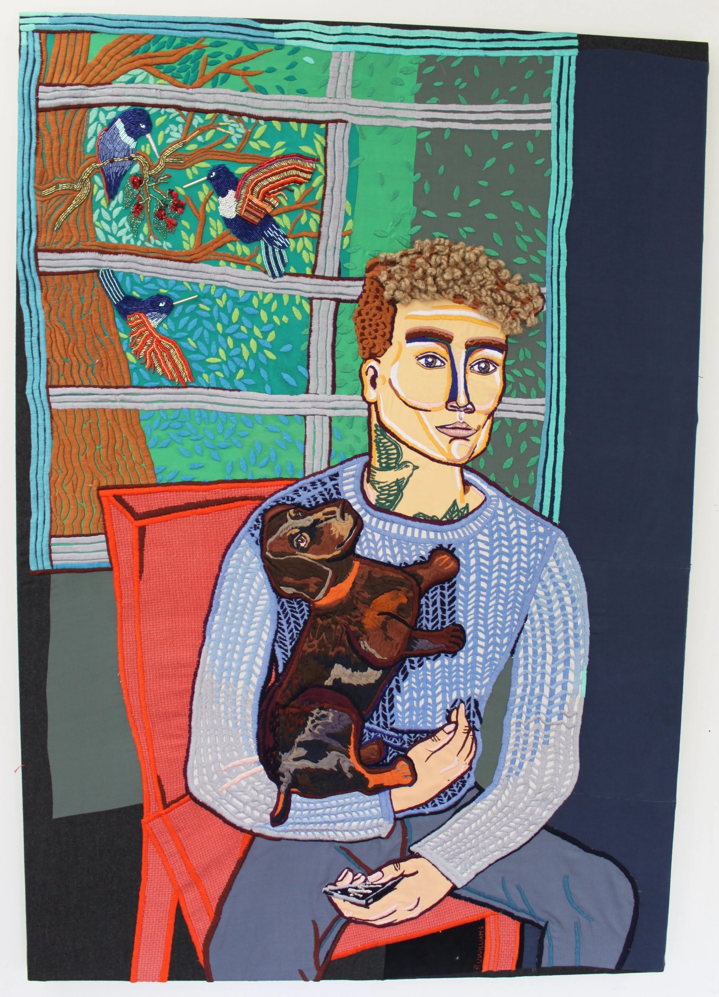 Sitting Inside, Awaiting the Reply, 87x123cm Rhiannon Williams 2016 copyright.jpg