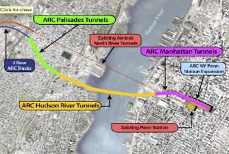 ARC prepares Hudson Tunnels contract