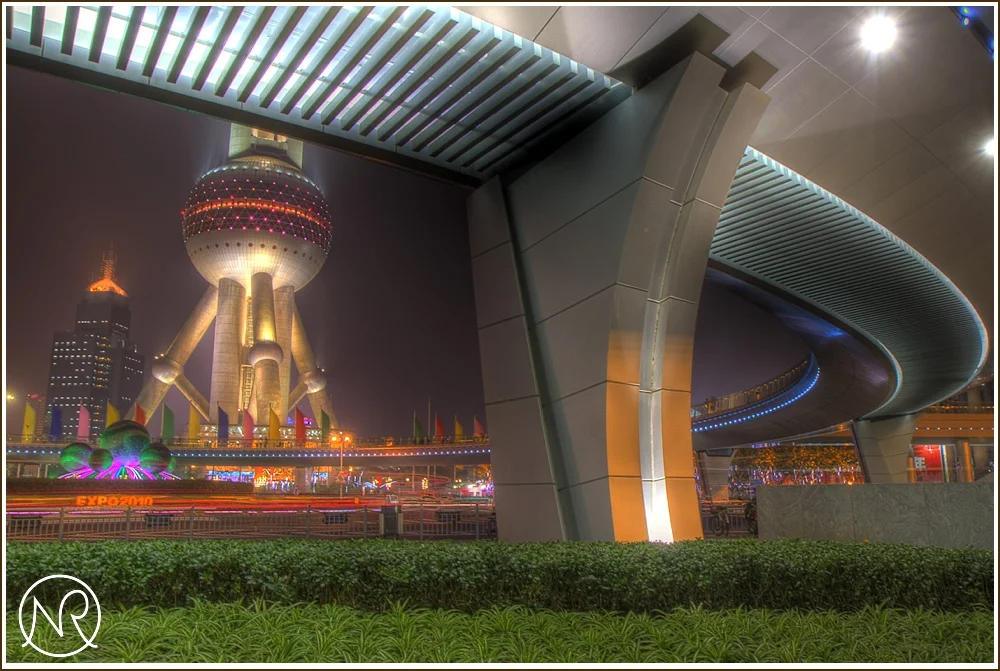 Night Photography in Shanghai HDR