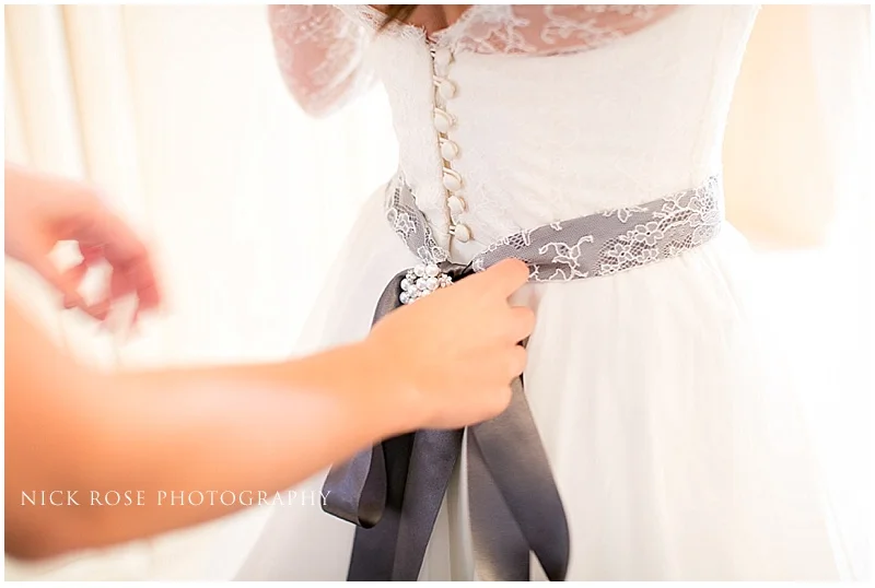 Vintage wedding dress photo