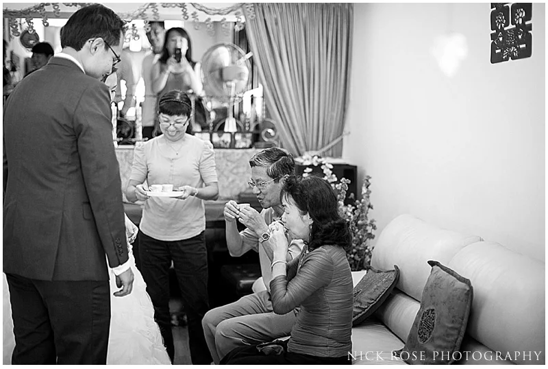 Singapore wedding tea ceremony