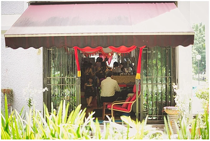 Singapore wedding tea ceremony