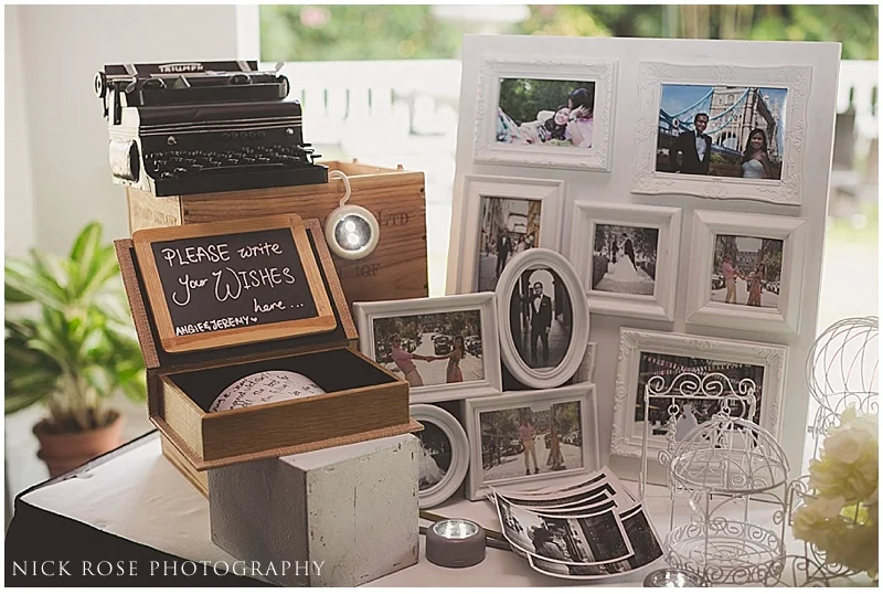 Vintage wedding details