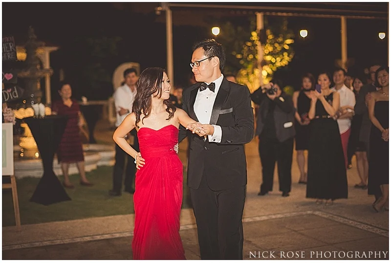 First dance at Alkaff Mansion