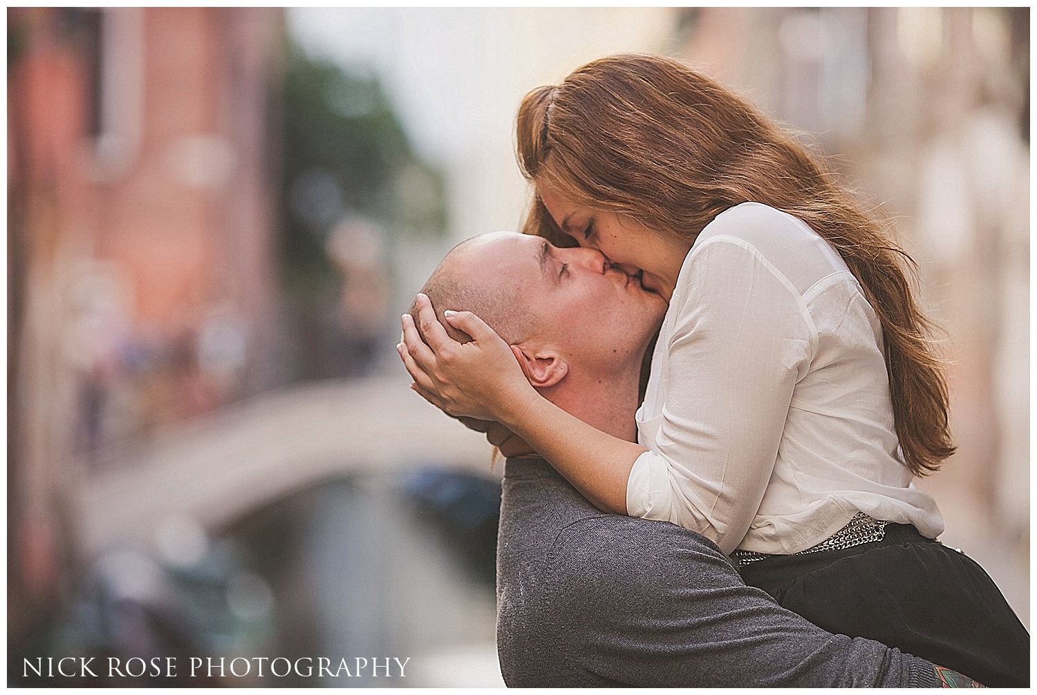 Engagement photography in Venice