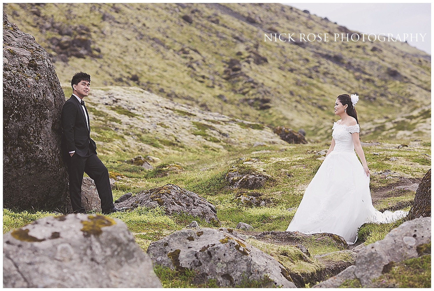 Asian pre wedding photography Iceland