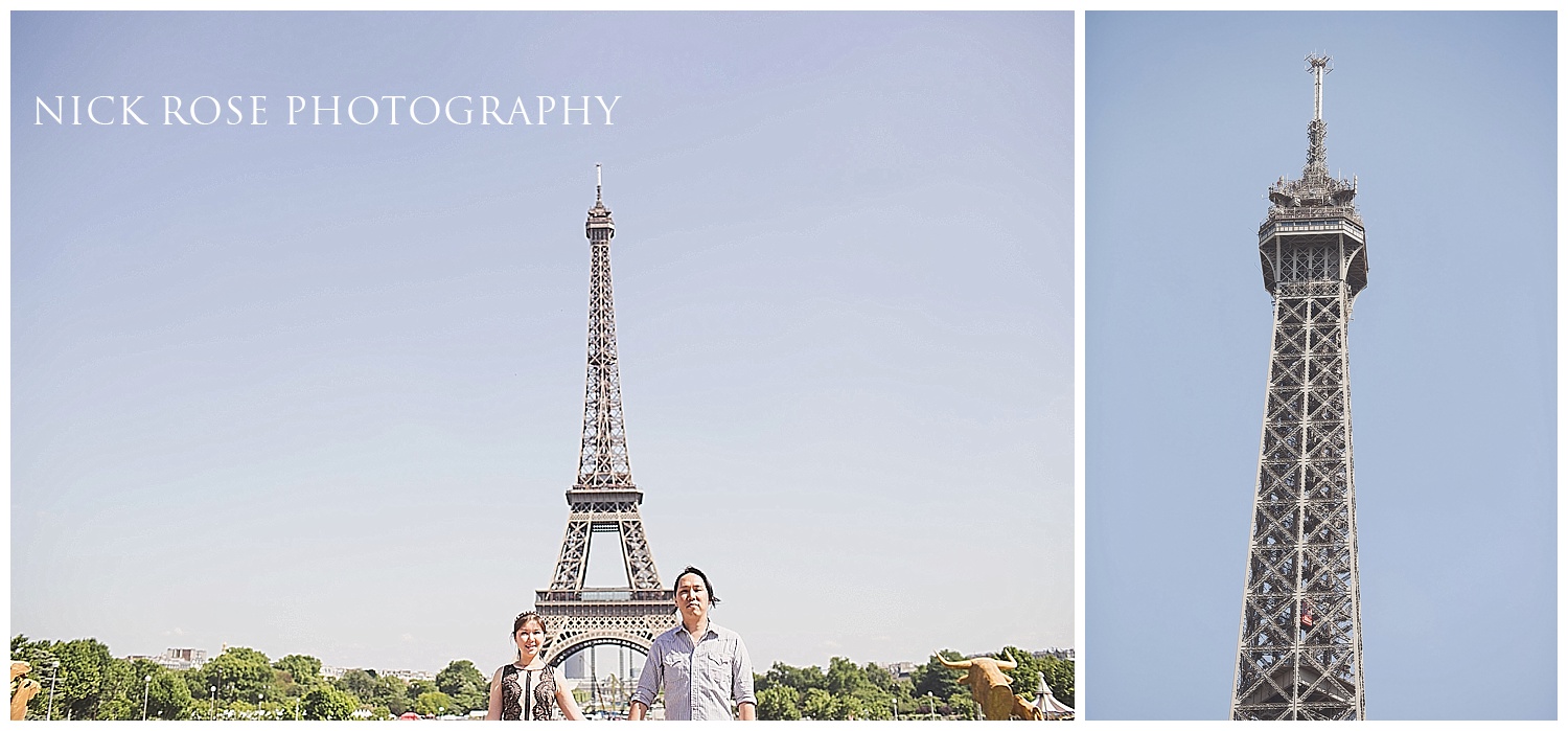 Engagement photographer Paris France