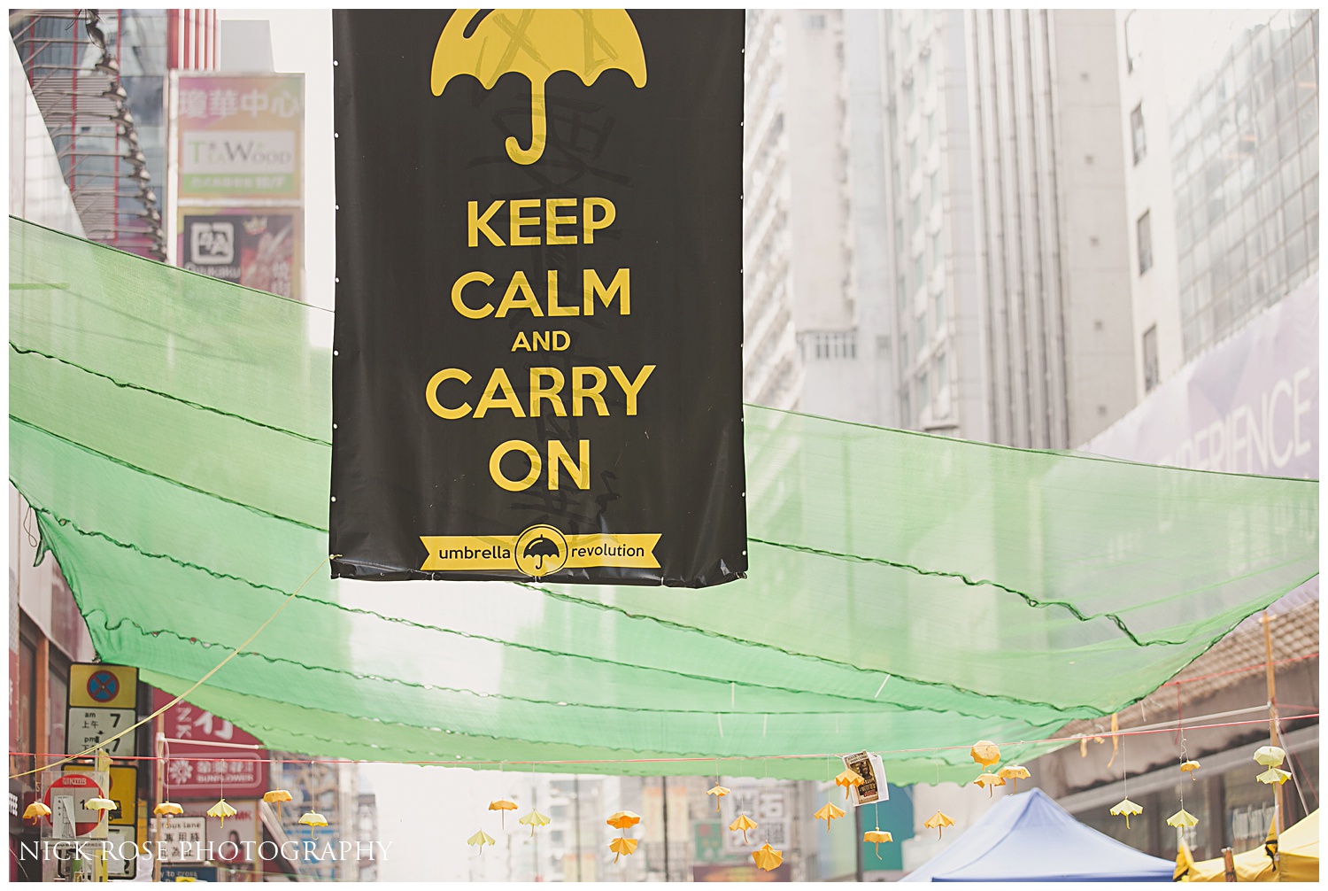 Umbrella revolution Hong Kong