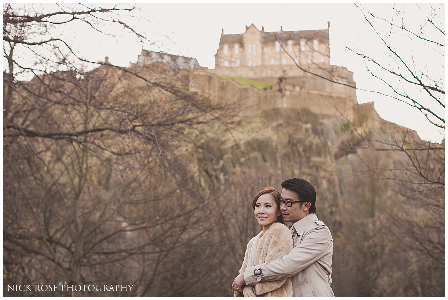 Destination pre wedding photography Scotland