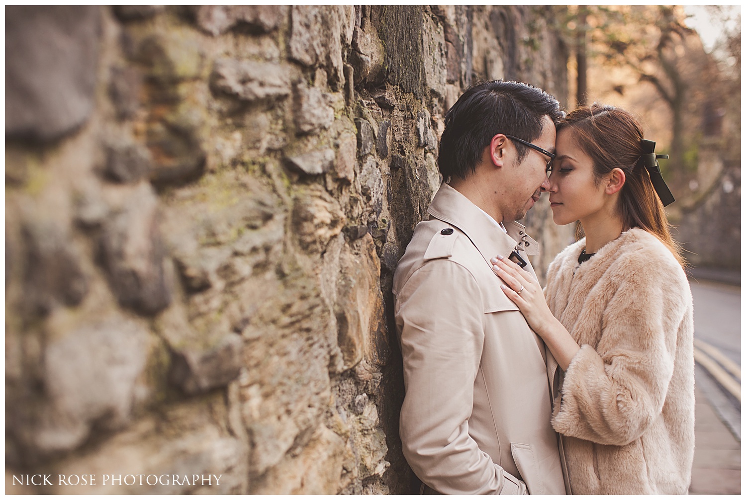 Destination pre wedding photography Edinburgh