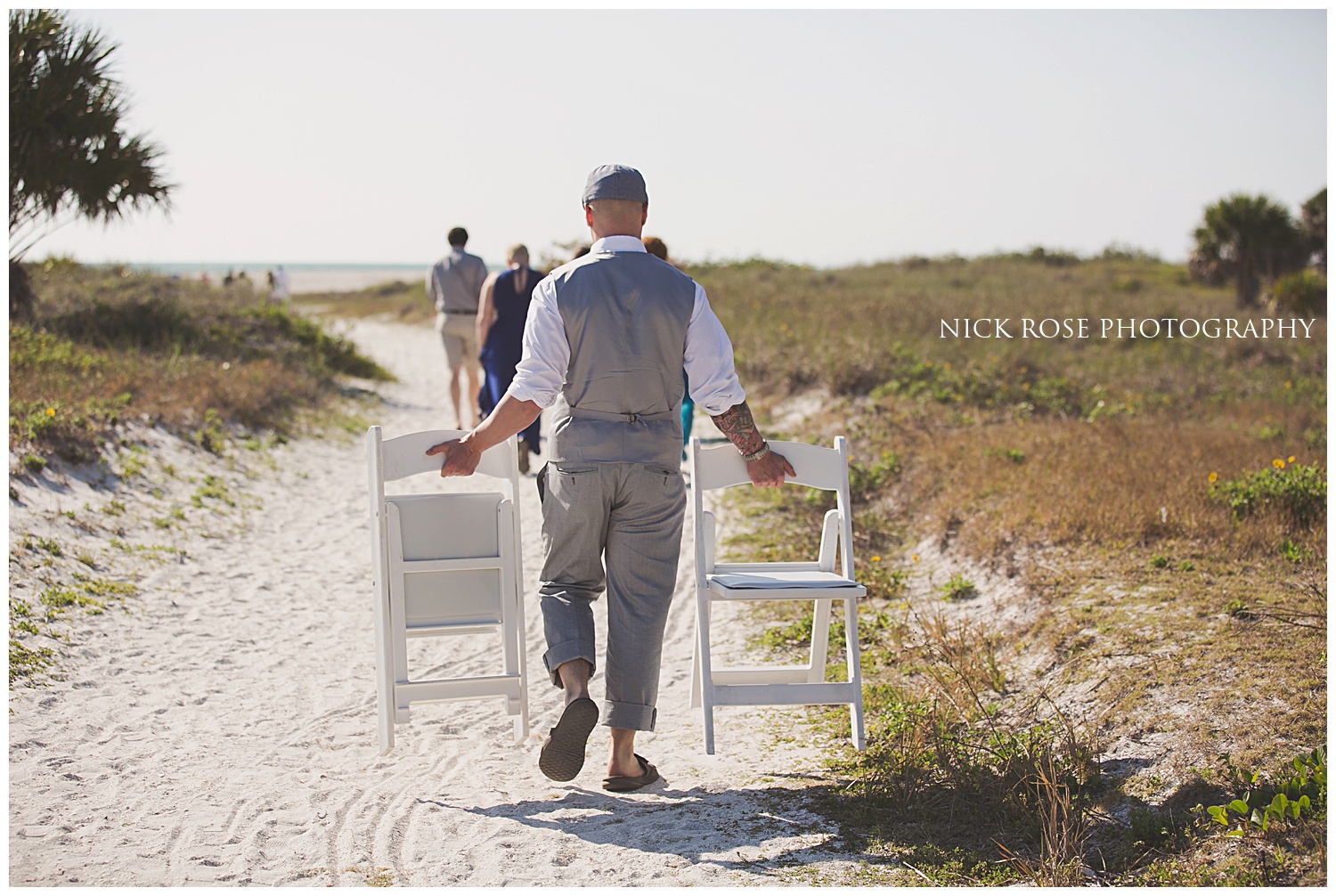 Beach wedding photography in Clearwater Florida