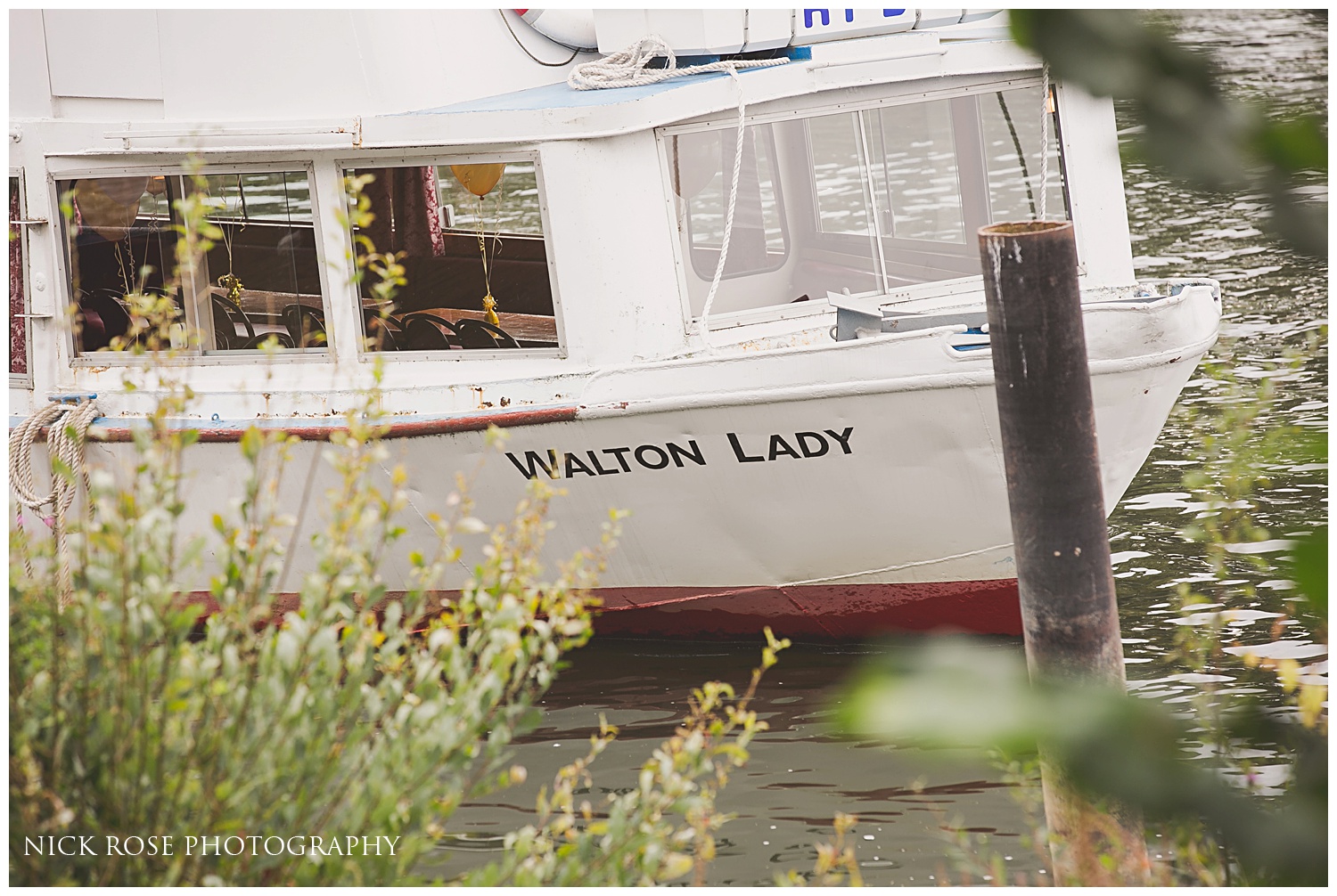 Thames River Wedding Boat