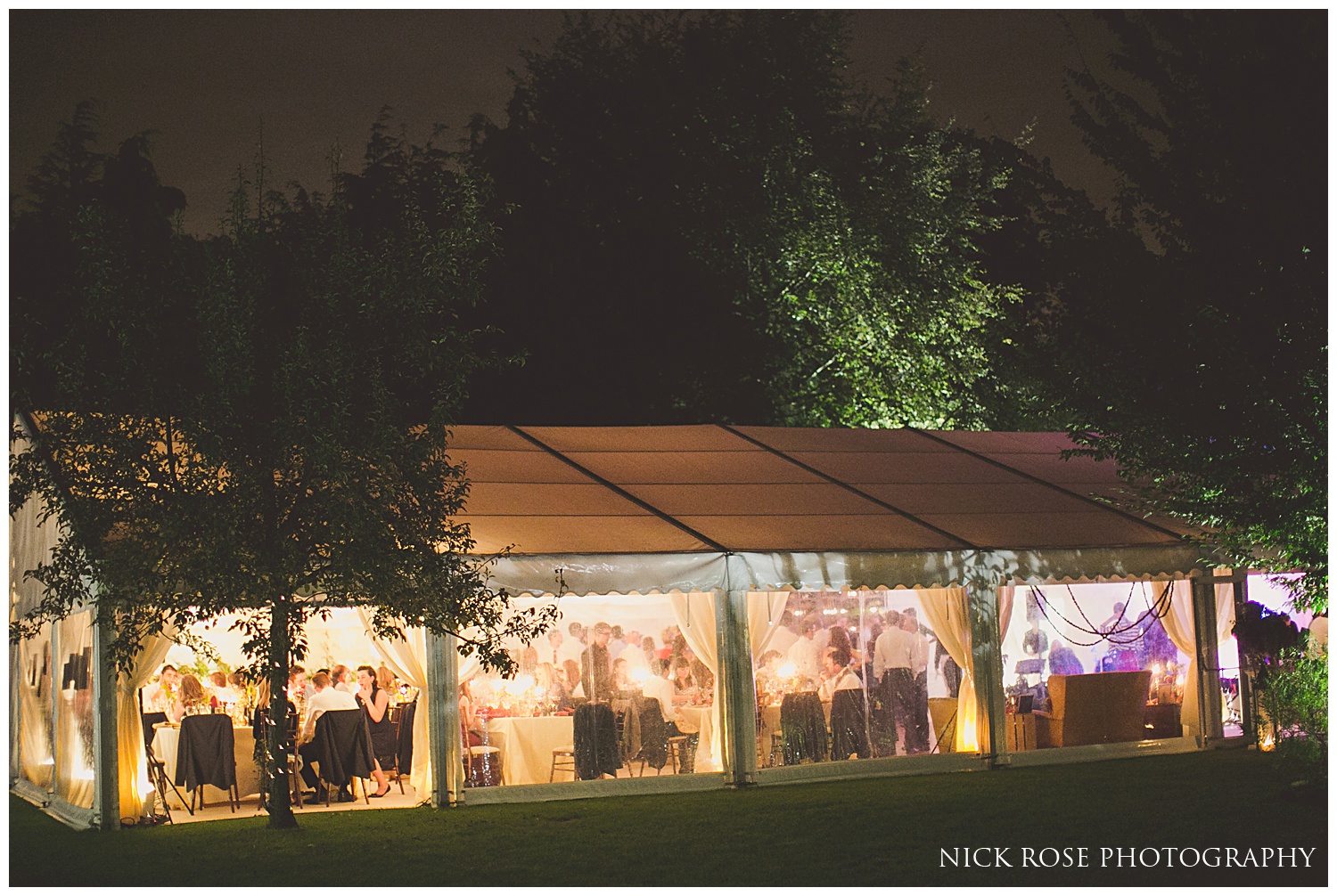 Garden Marquee wedding in Surrey