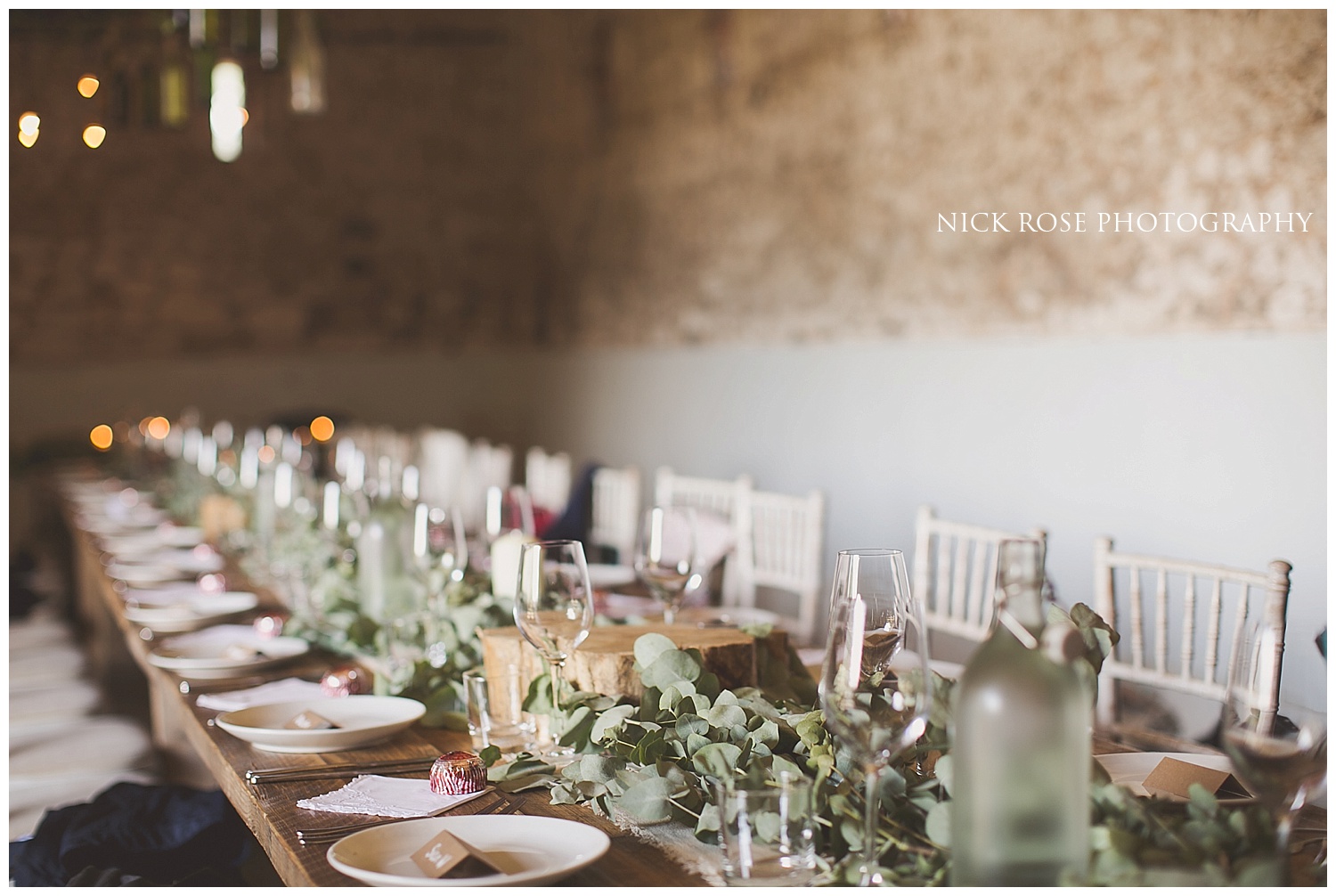 Monks Barn Wedding Reception Hurley