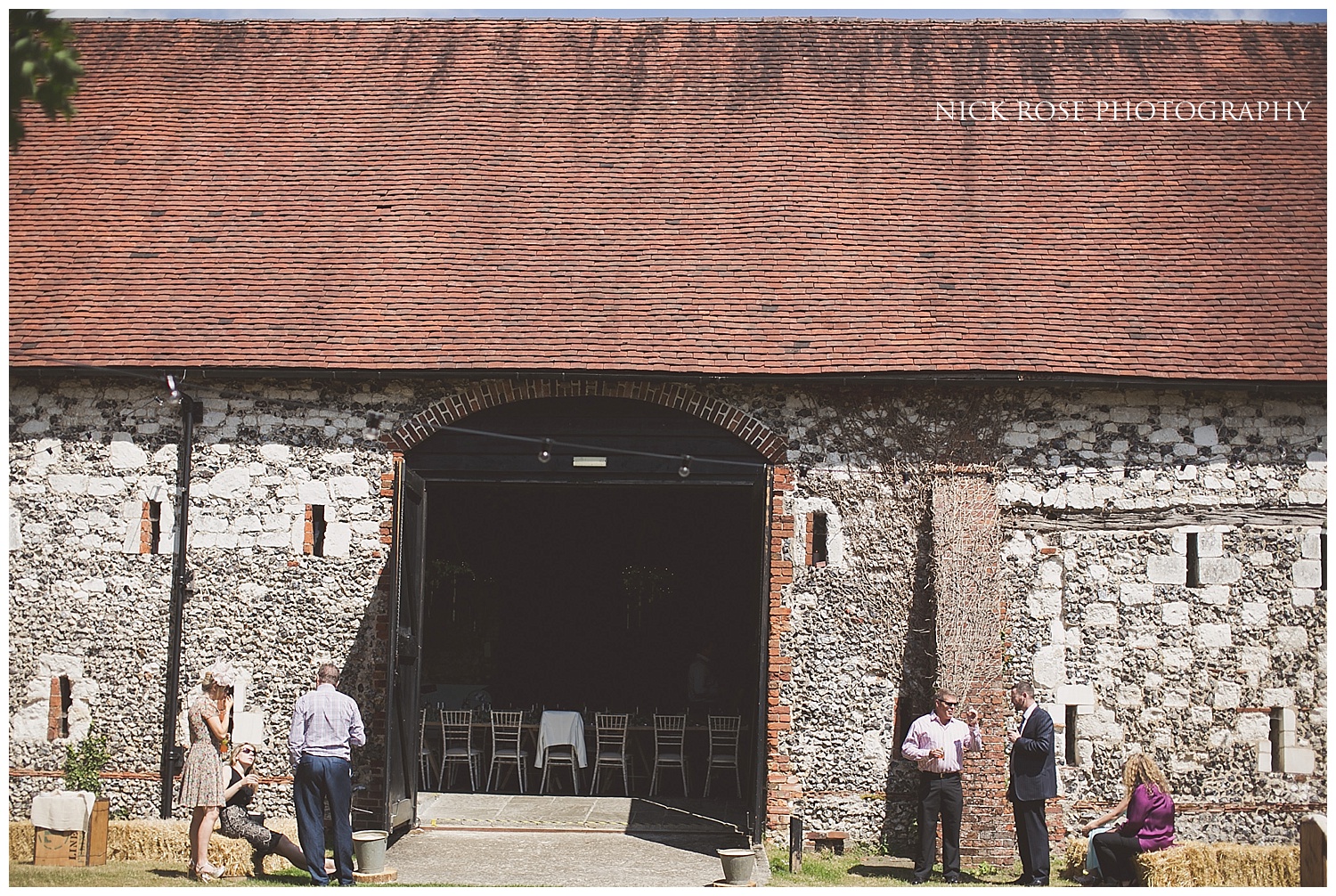 Monks Barn Wedding Reception Hurley