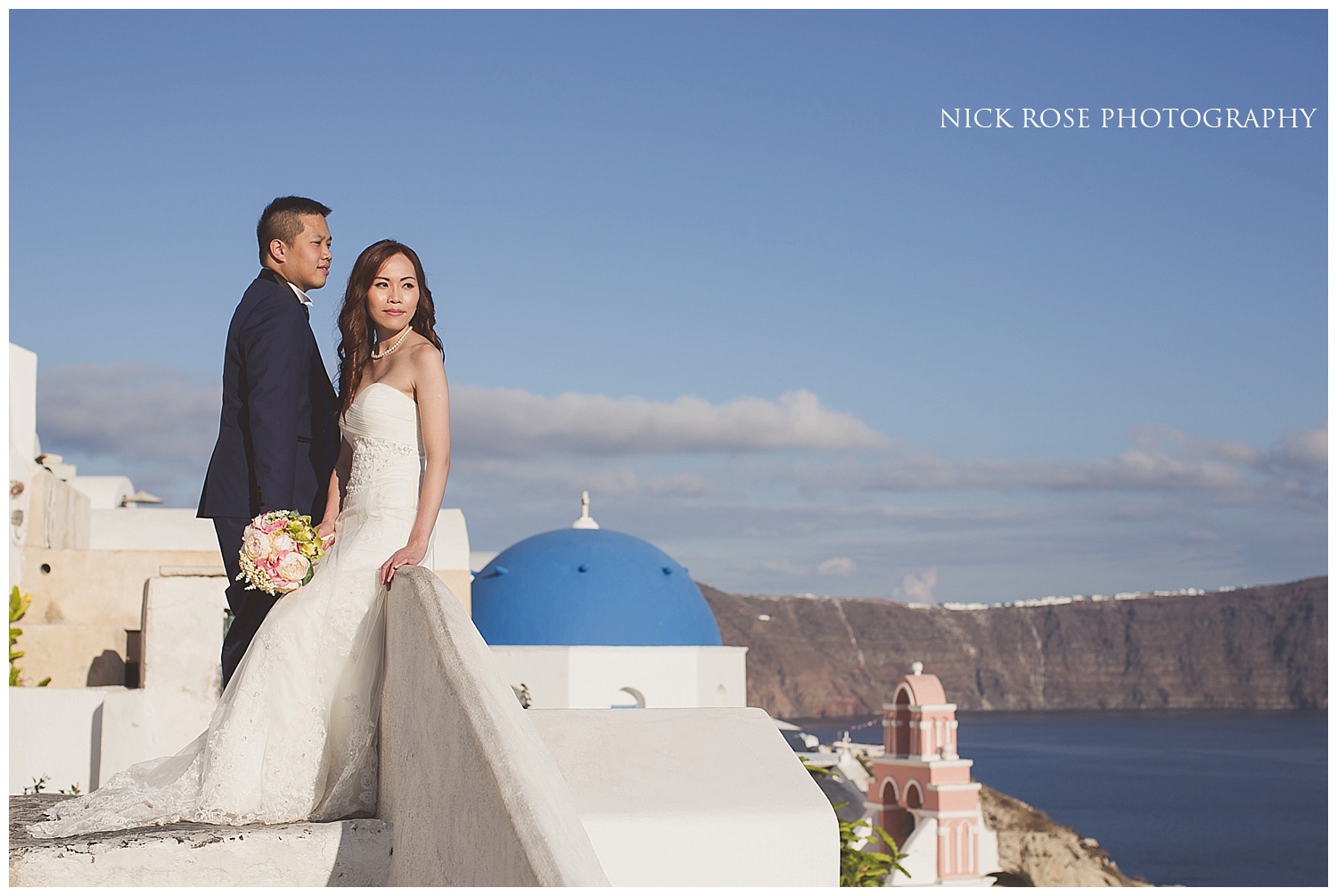 Destination Pre Wedding Photography Santorini Greece