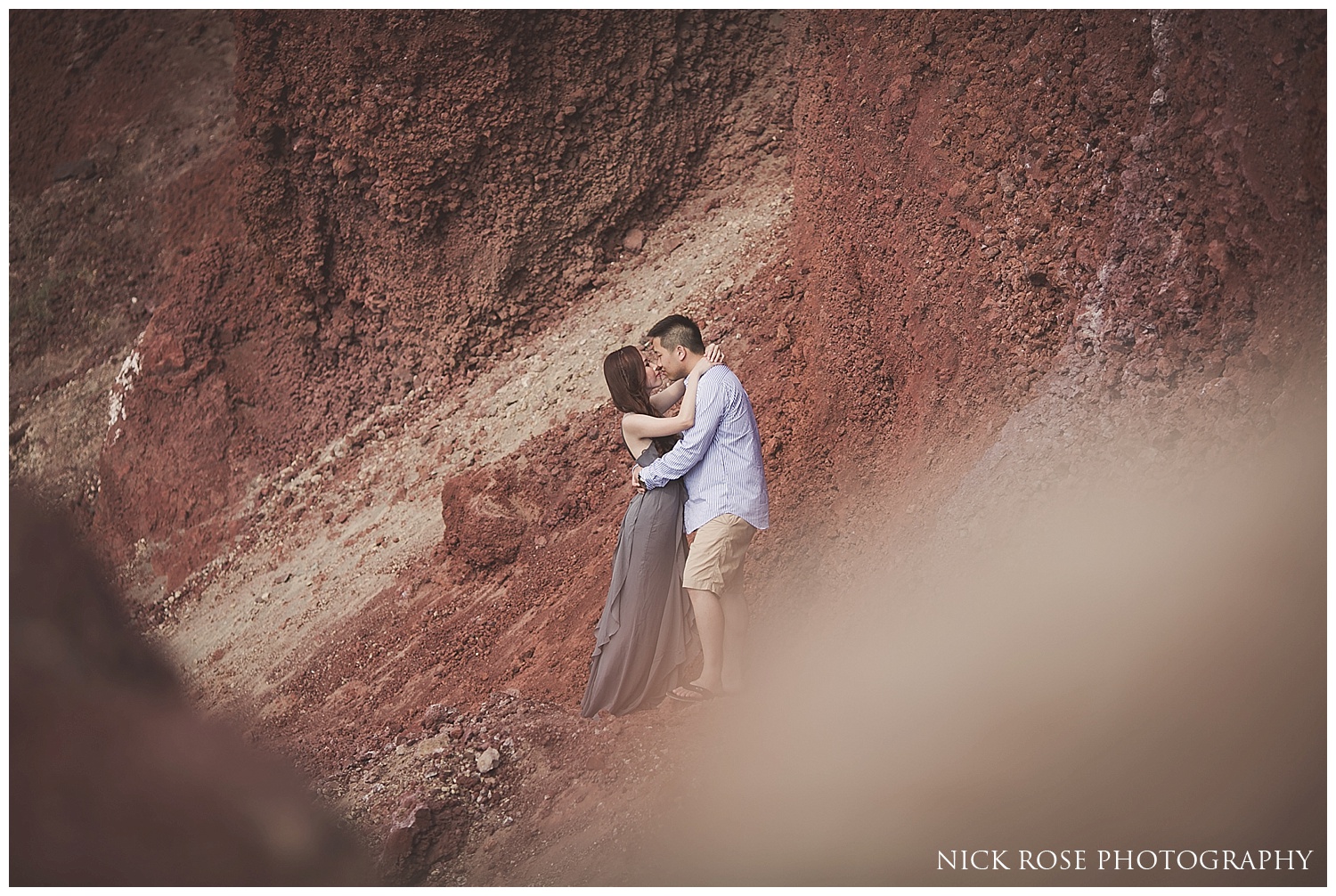 Pre wedding photography Santorini