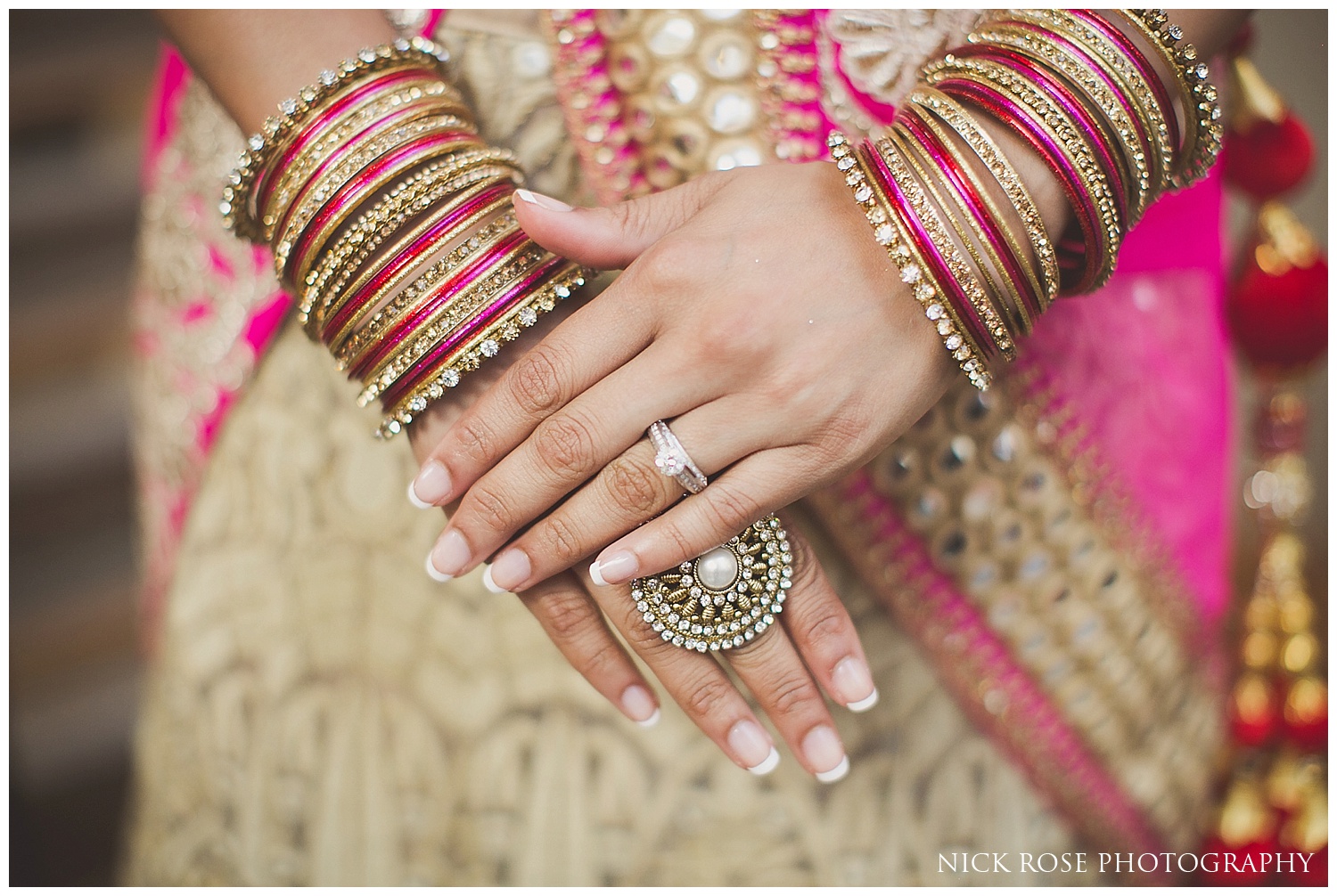 Hindu Wedding Chunni photography Hertfordshire