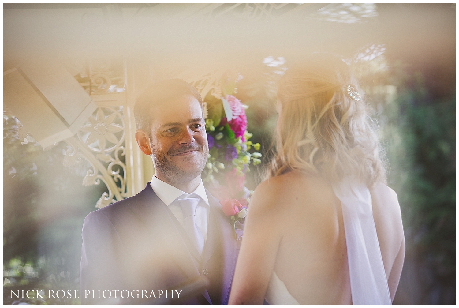 Pennyhill Park outdoor wedding