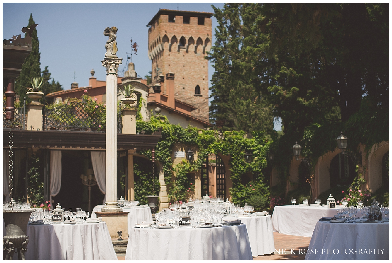 Destination vineyard wedding in Florence Italy
