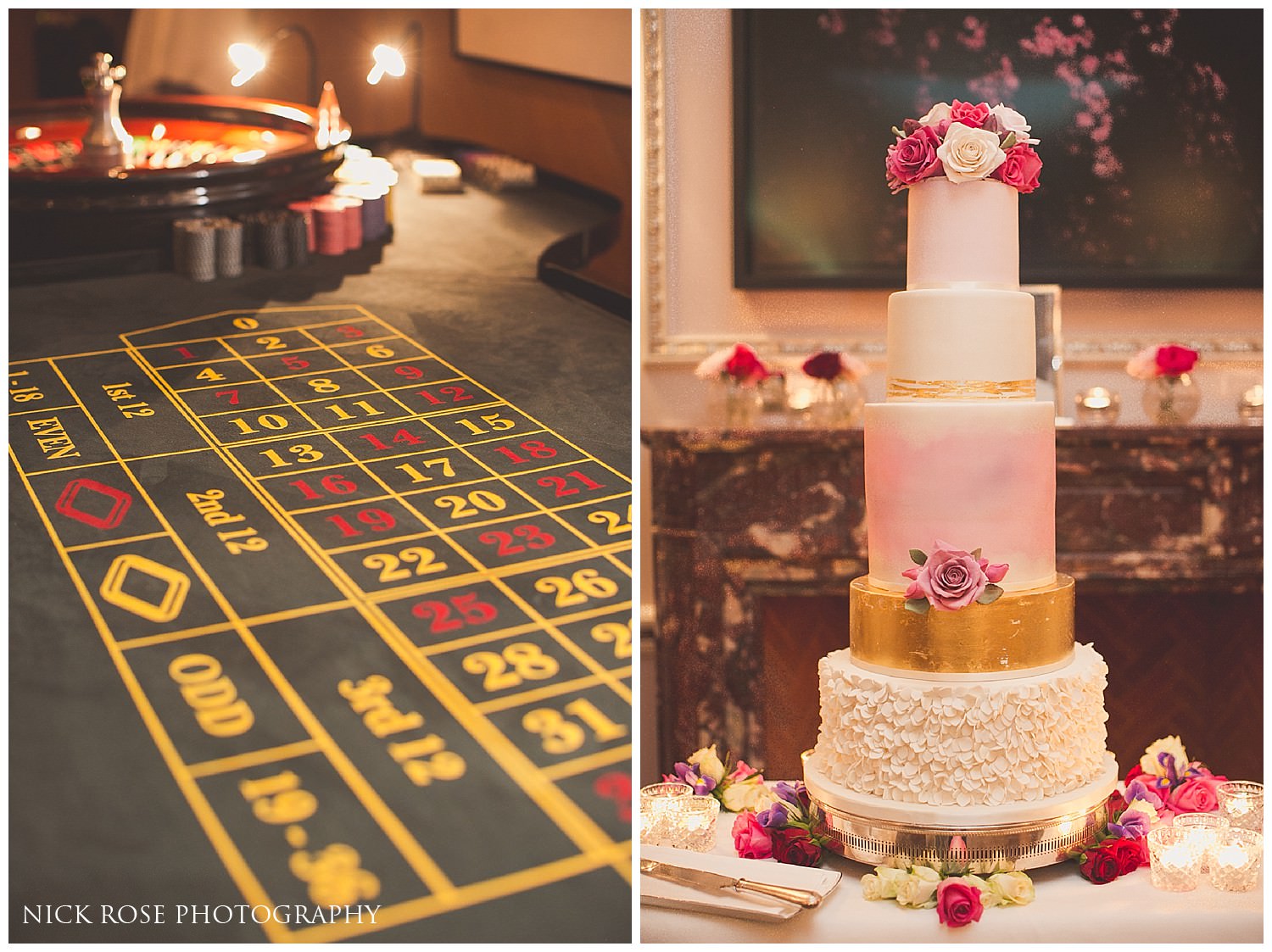 Wedding casino theme London