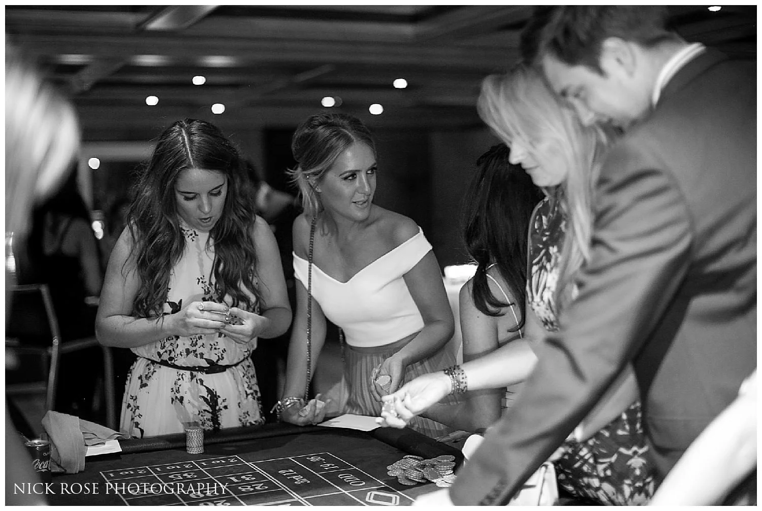 Wedding casino theme London