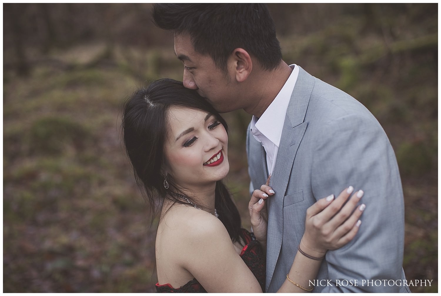 Romantic pre wedding photography Scotland