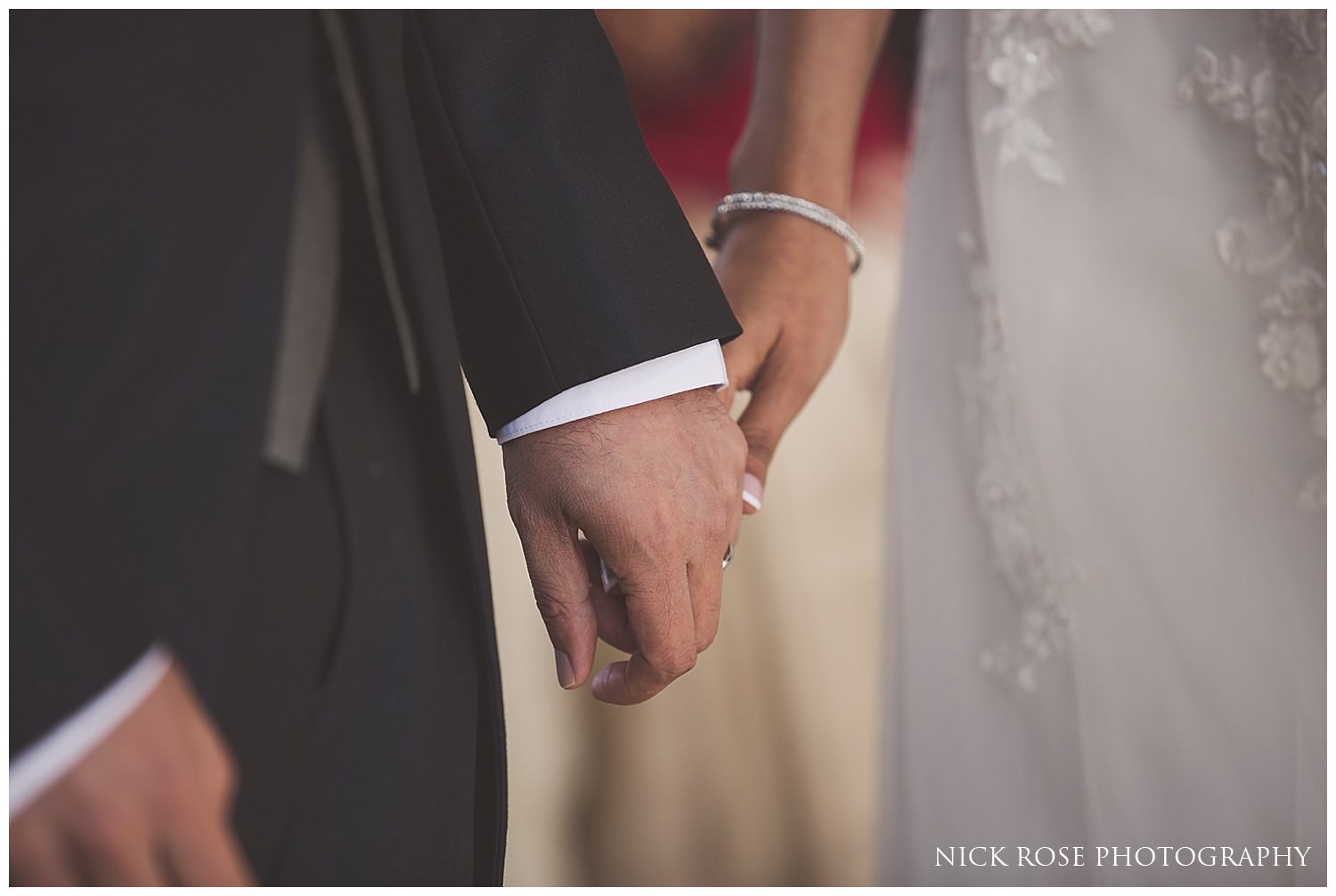  Garden wedding ceremony at Hever Castle Kent 