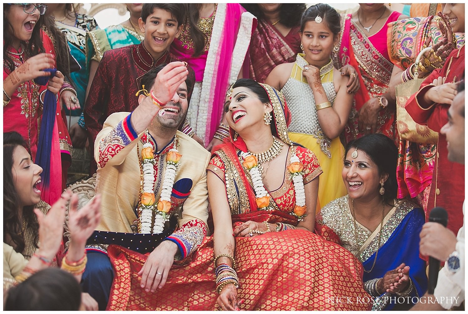  Hindu Koda Kodi ring game after an Indian wedding ceremony at East Wintergarden London 