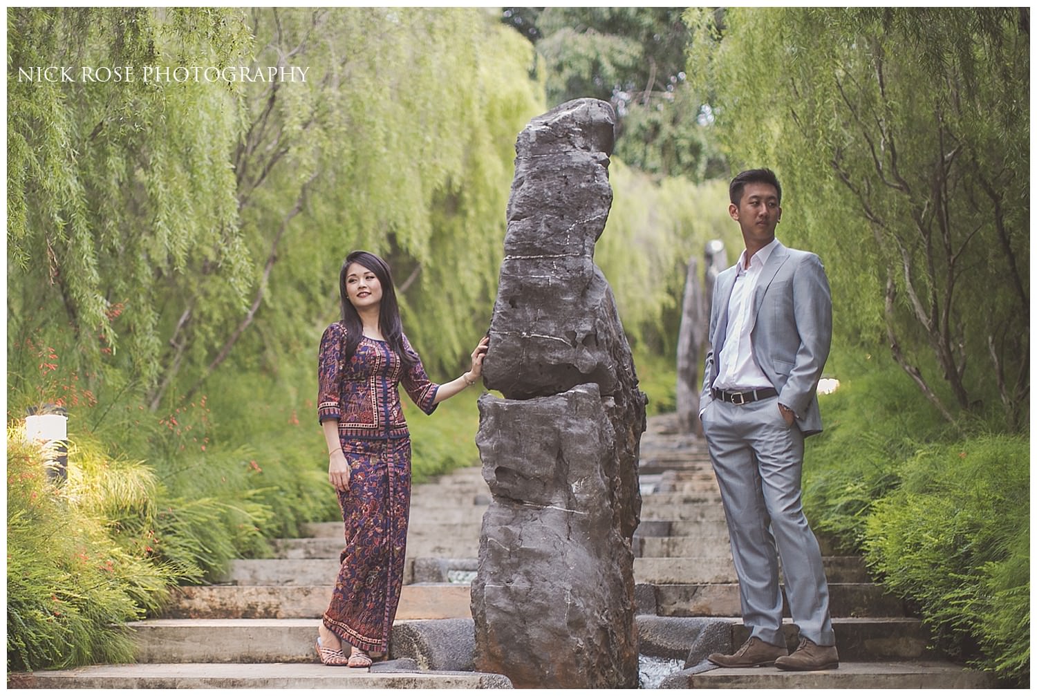  Couple pre wedding photography image taken at Gardens by the Bay in Singapore 