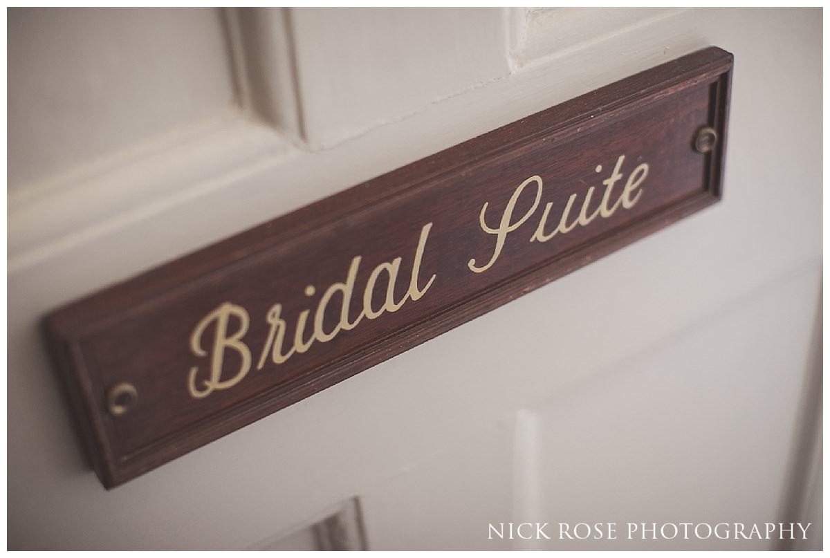  The bridal suite at Hedsor House in Buckinghamshire 